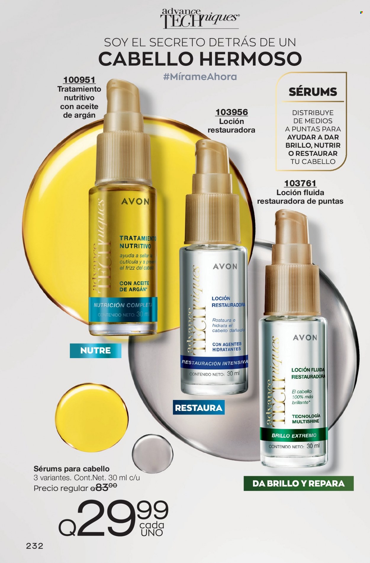 Catálogo Avon. Página 232