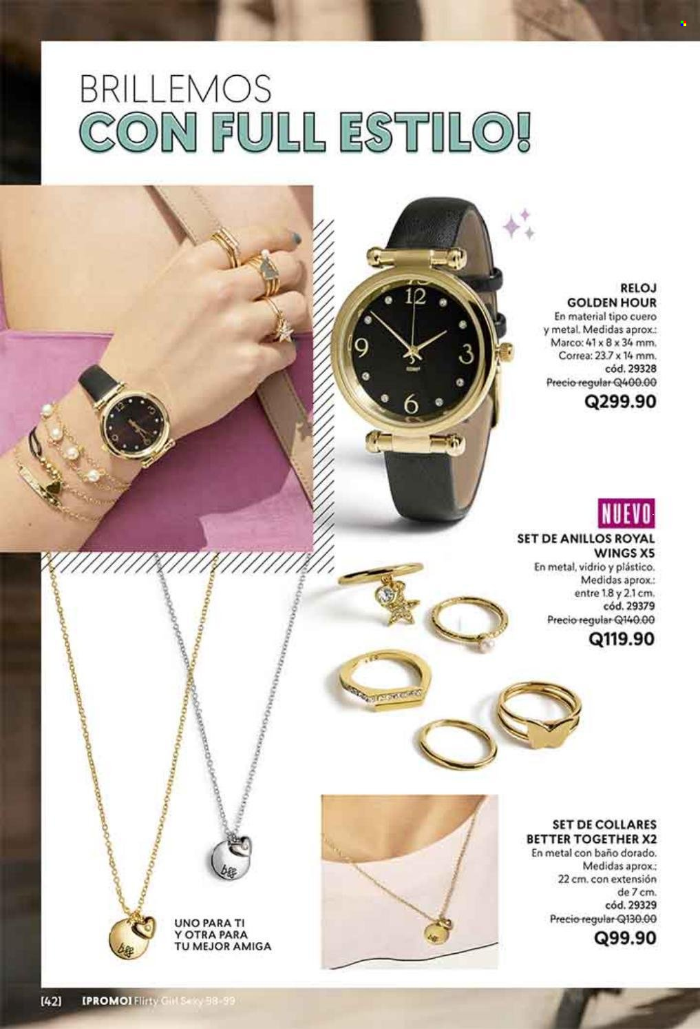 thumbnail - Folleto actual Cyzone - Ventas - reloj, anillo, collar. Página 42.