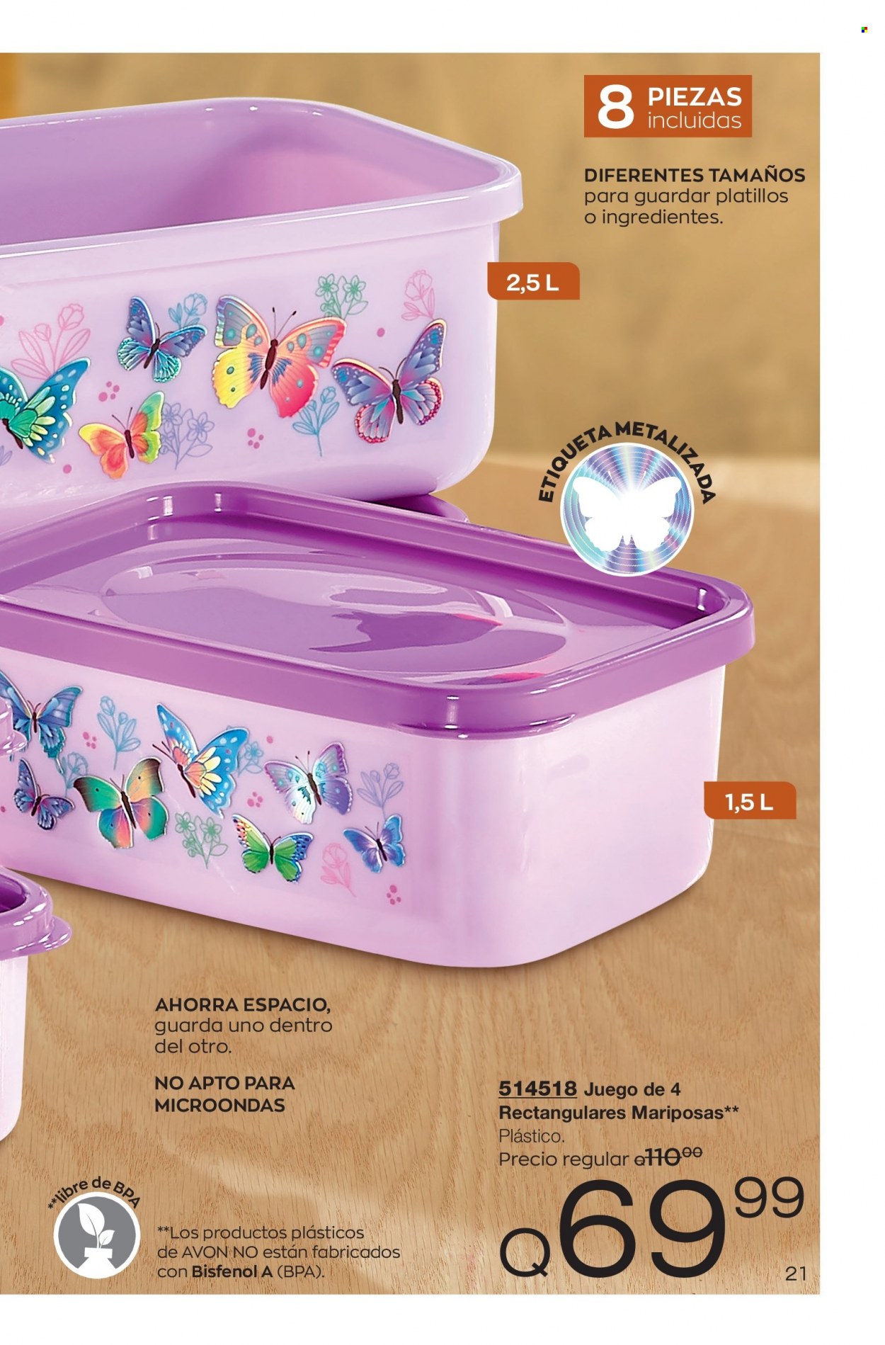 Catálogo Avon. Página 21