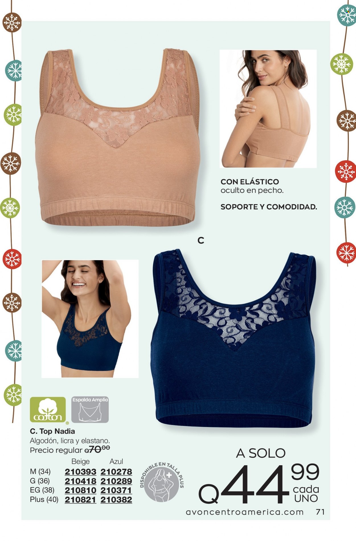 Catálogo Avon. Página 71