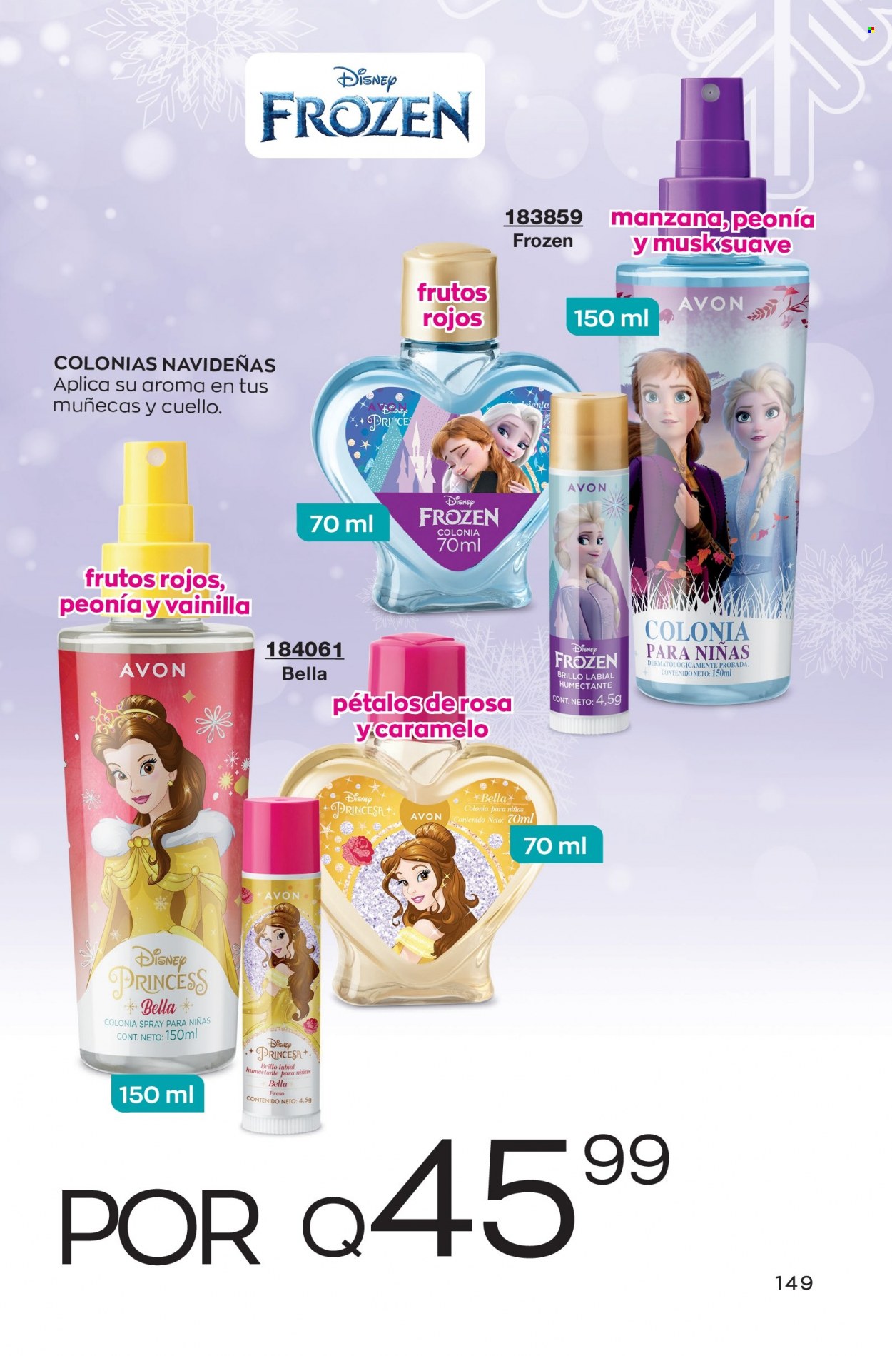 Catálogo Avon. Página 149
