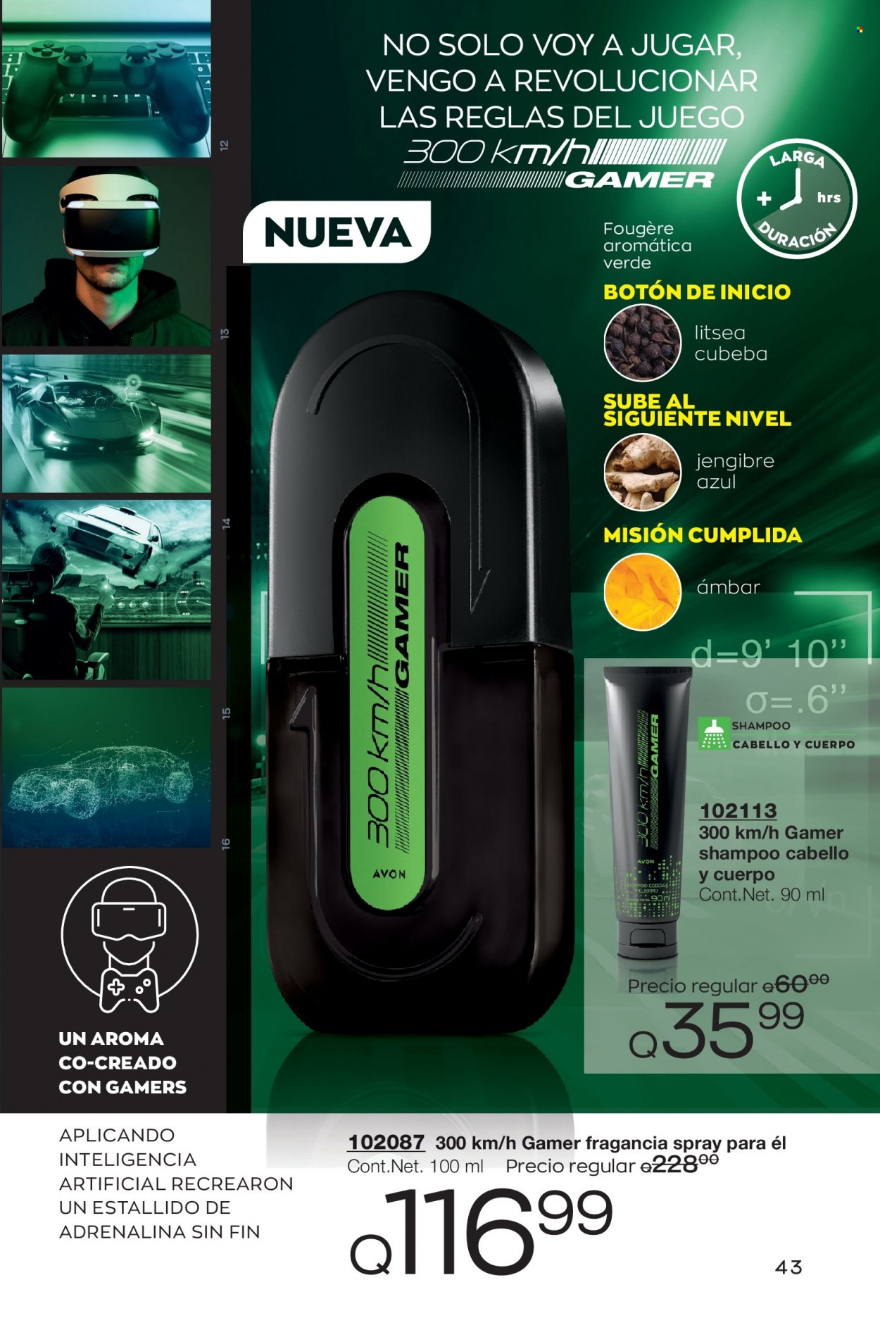 Catálogo Avon. Página 43