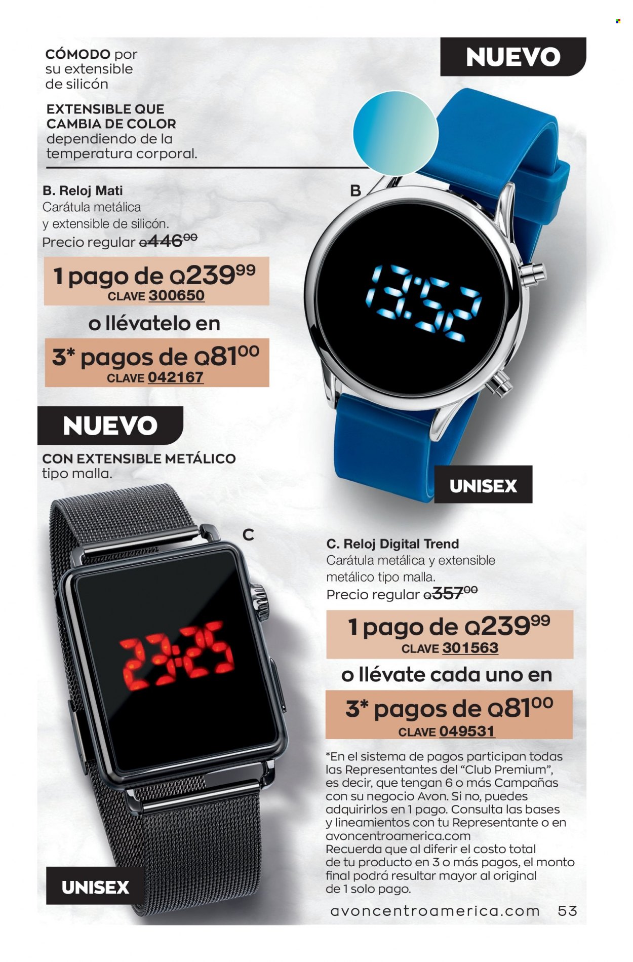 Catálogo Avon. Página 53