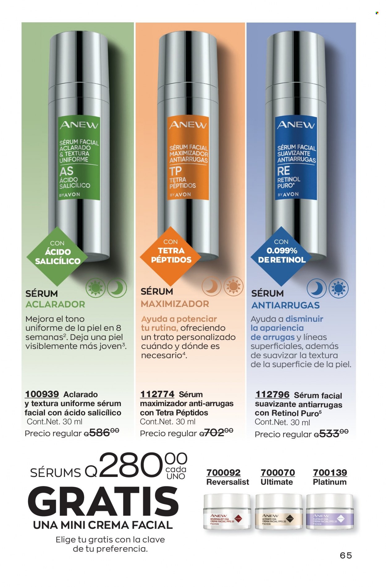 Catálogo Avon. Página 65