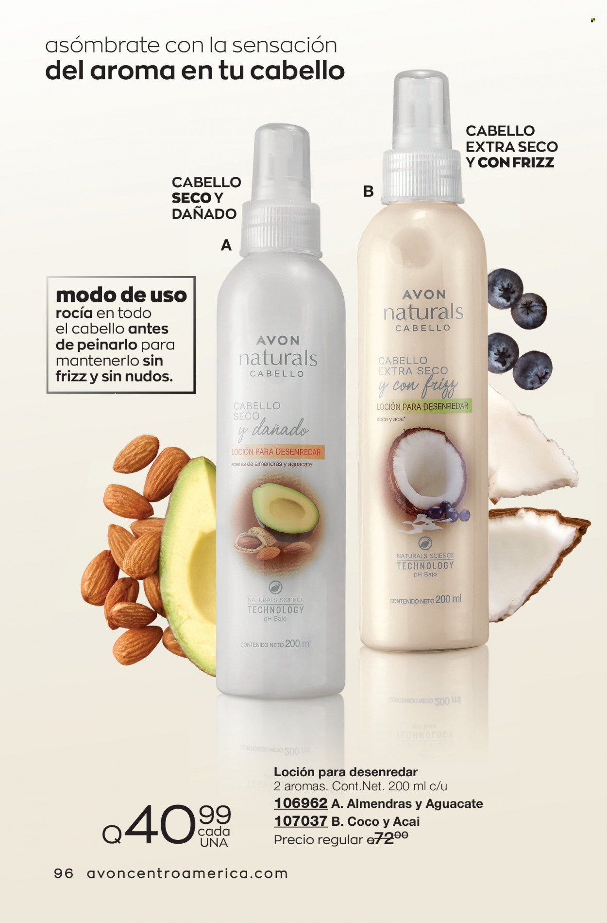 Catálogo Avon. Página 96
