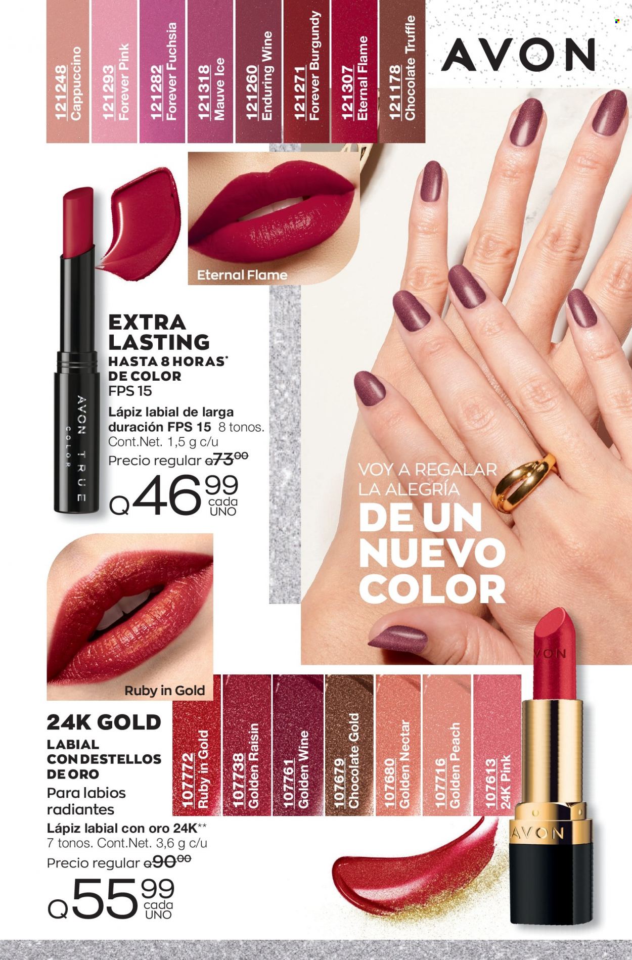 Catálogo Avon. Página 122