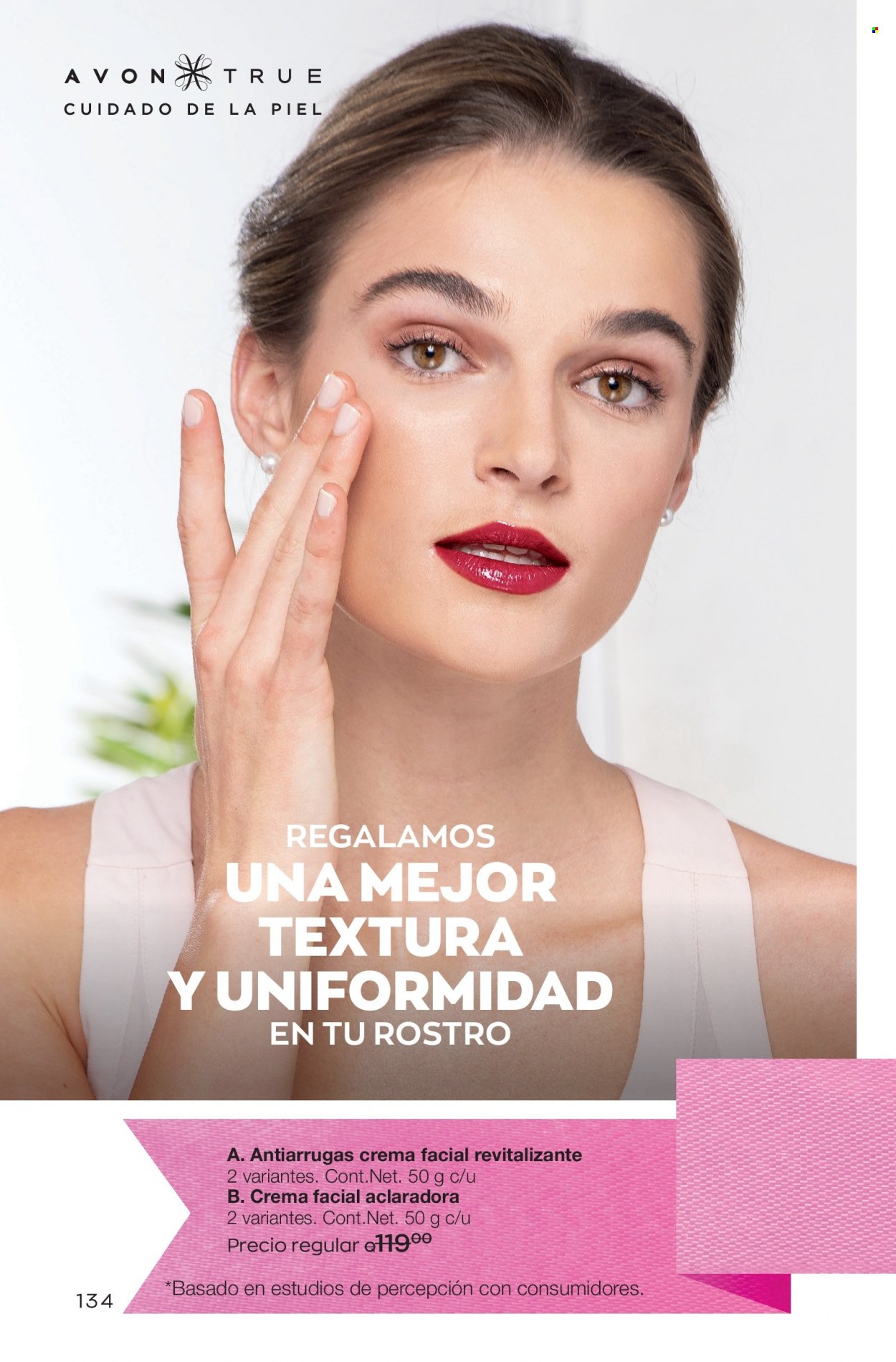 Catálogo Avon. Página 134