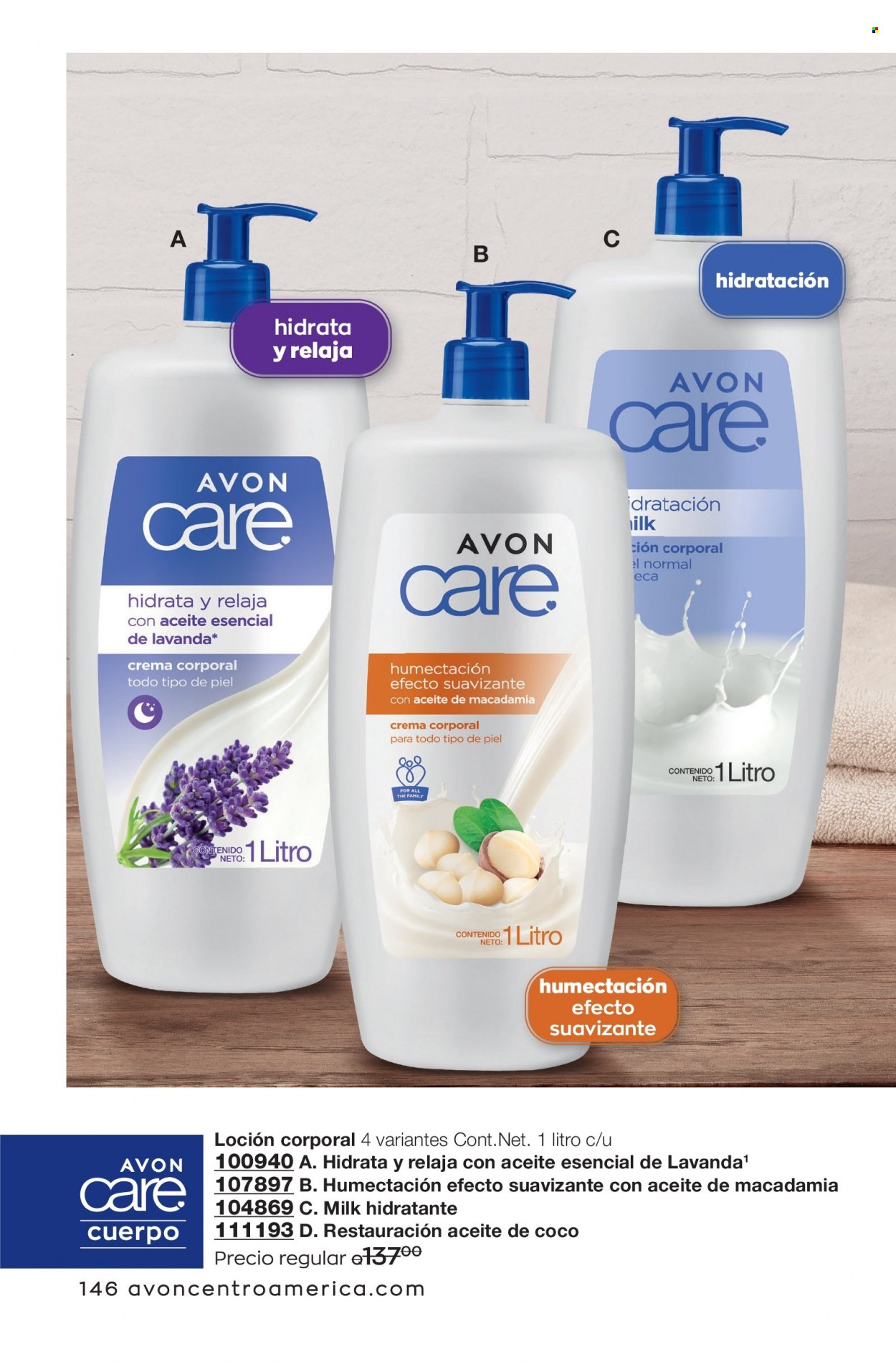 Catálogo Avon. Página 146