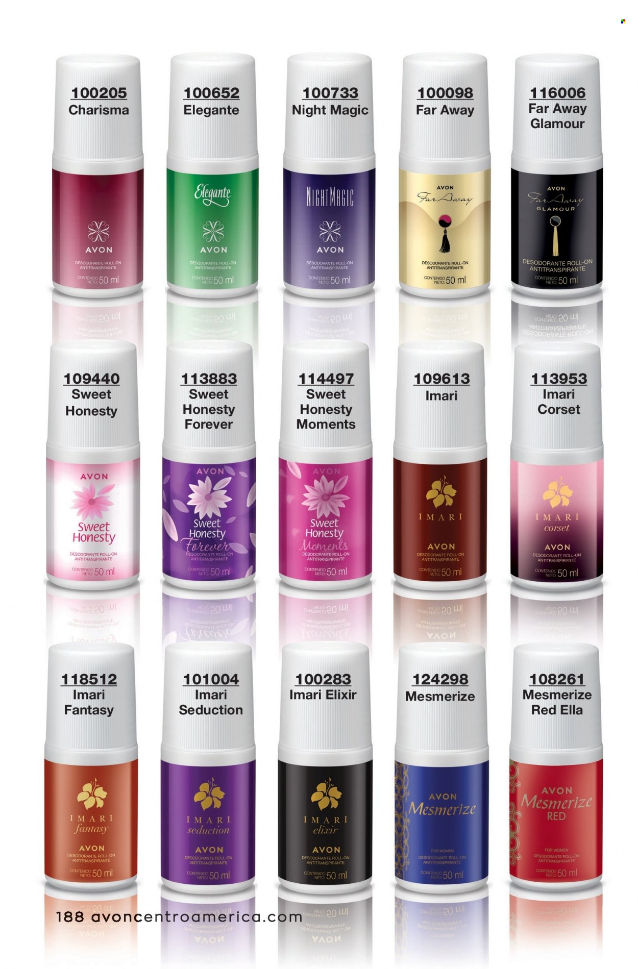Catálogo Avon. Página 188