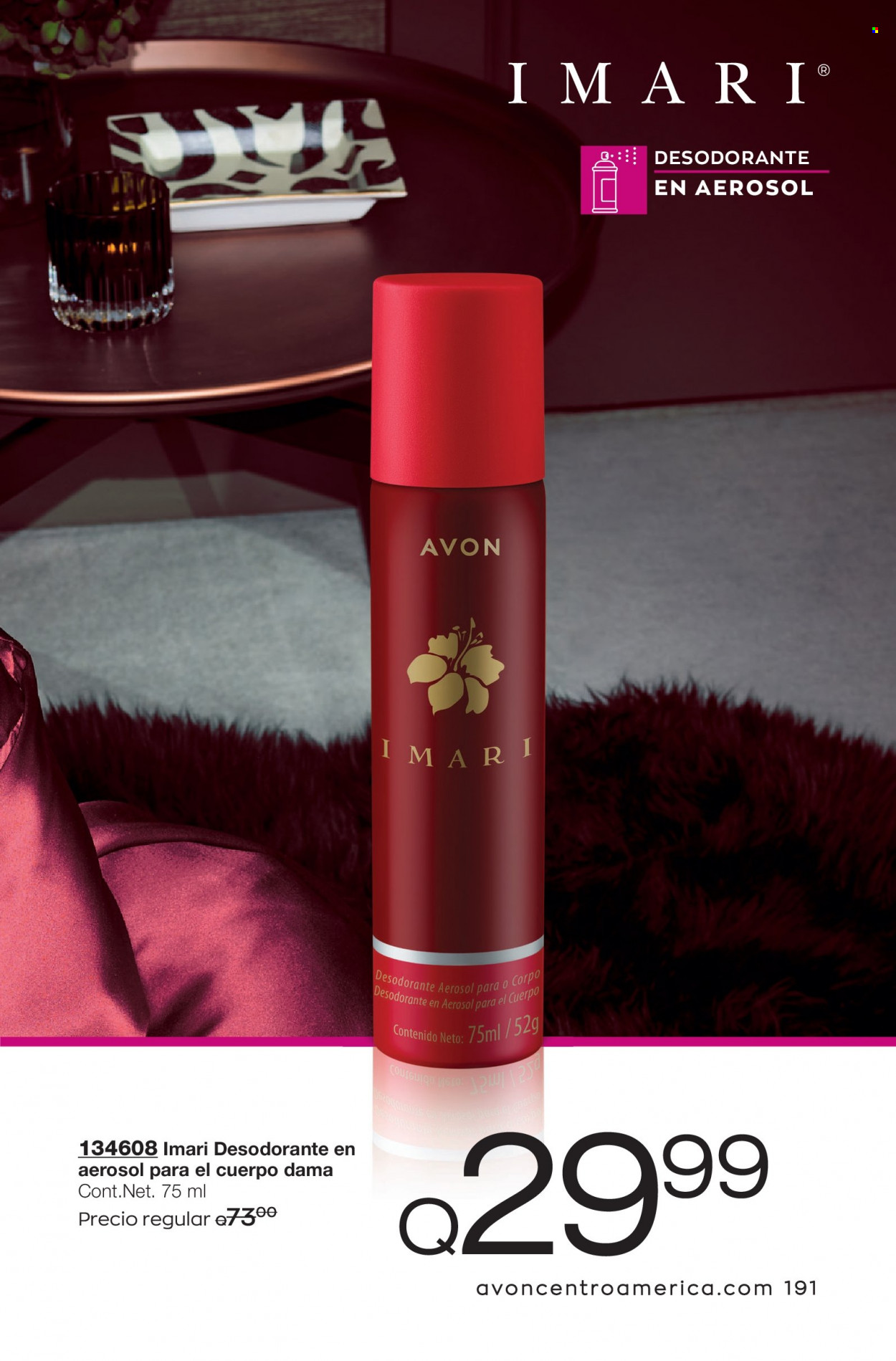 Catálogo Avon. Página 191