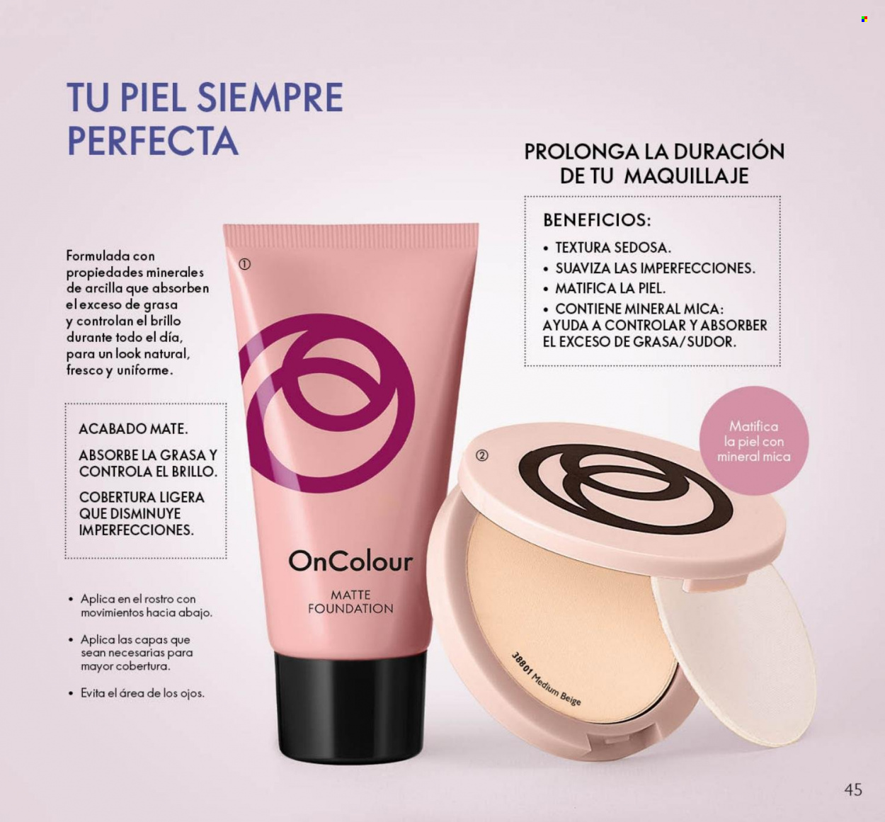 Catálogo Oriflame. Página 44