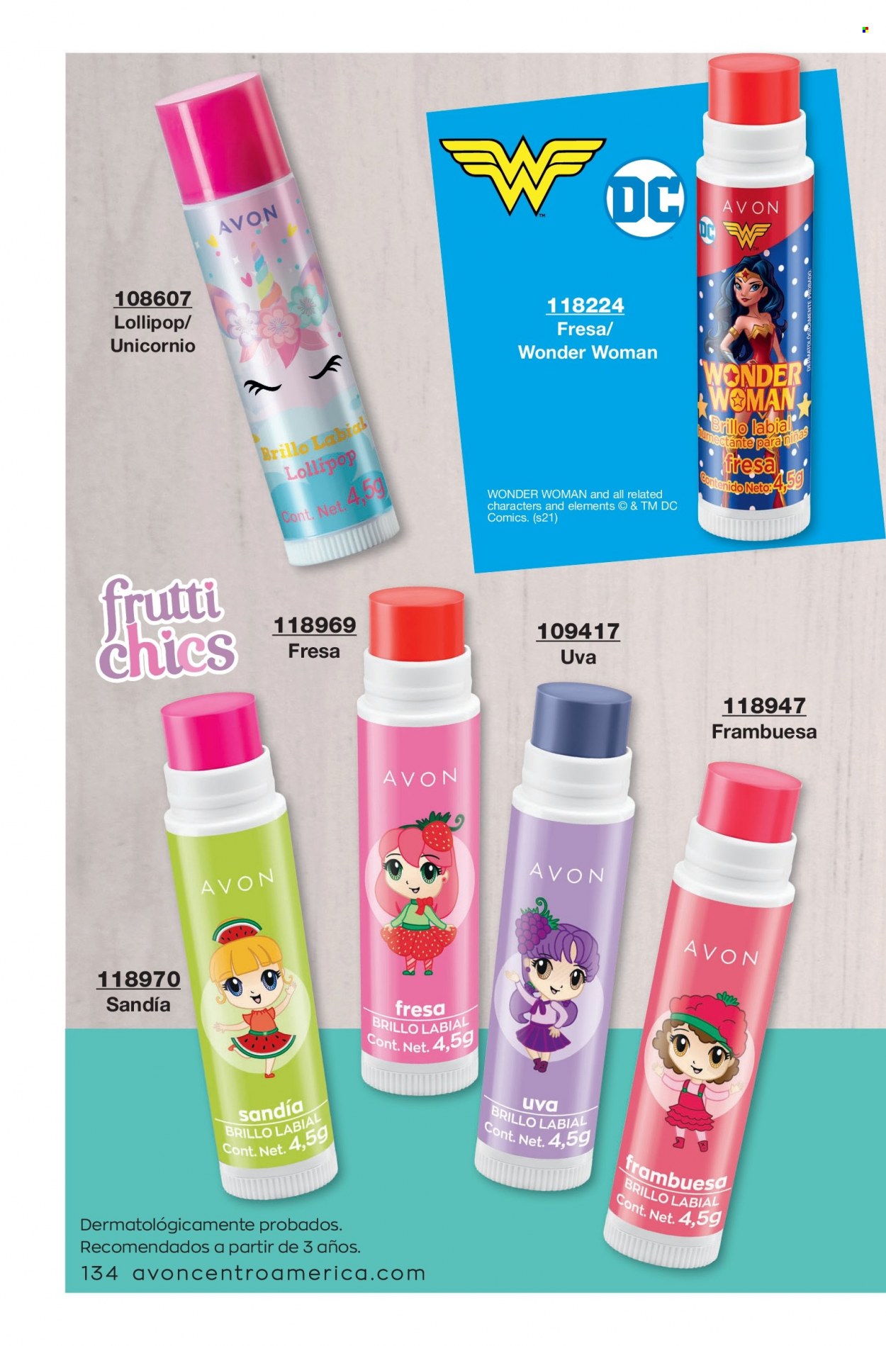 Catálogo Avon. Página 134
