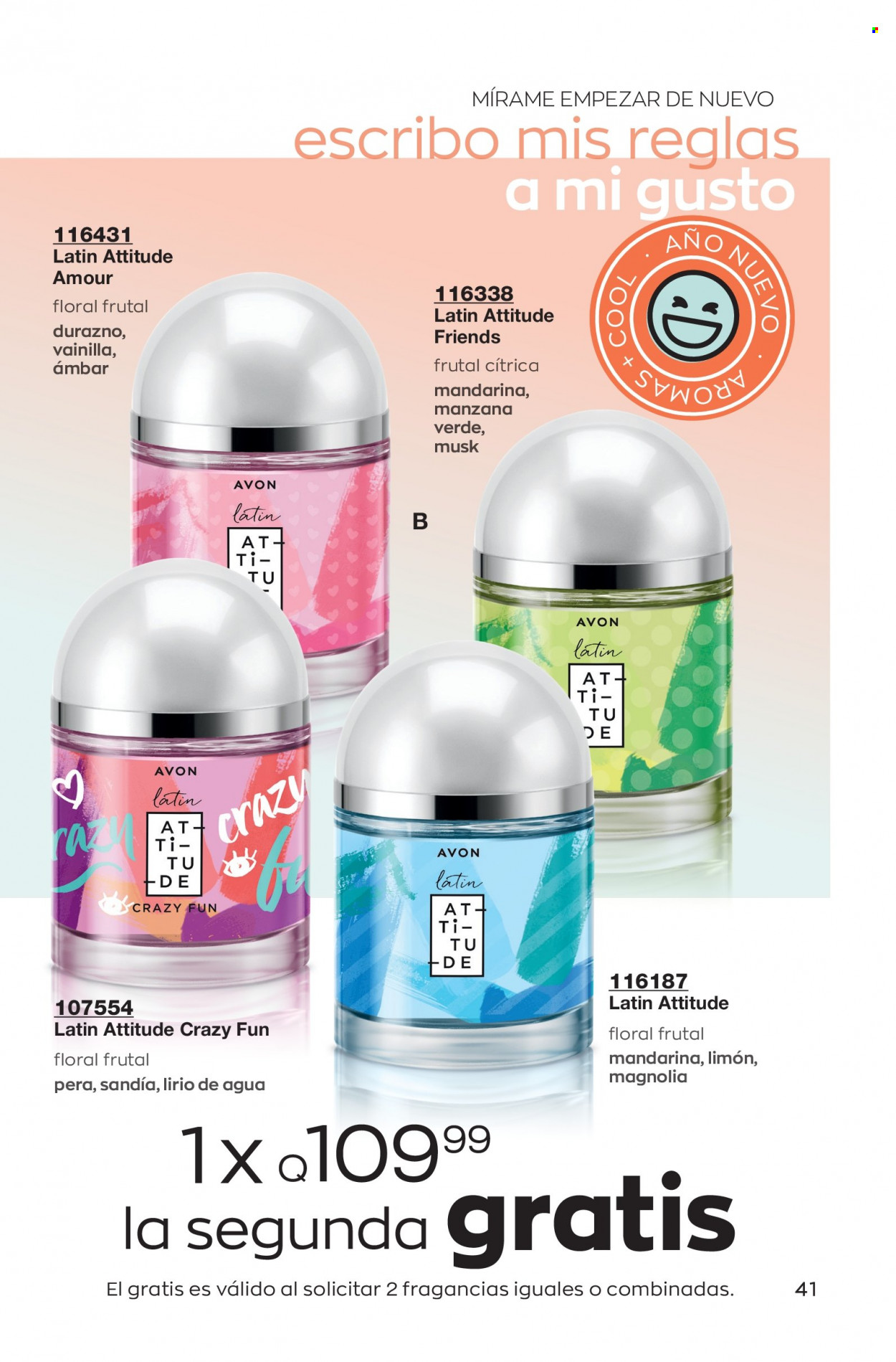Catálogo Avon. Página 41
