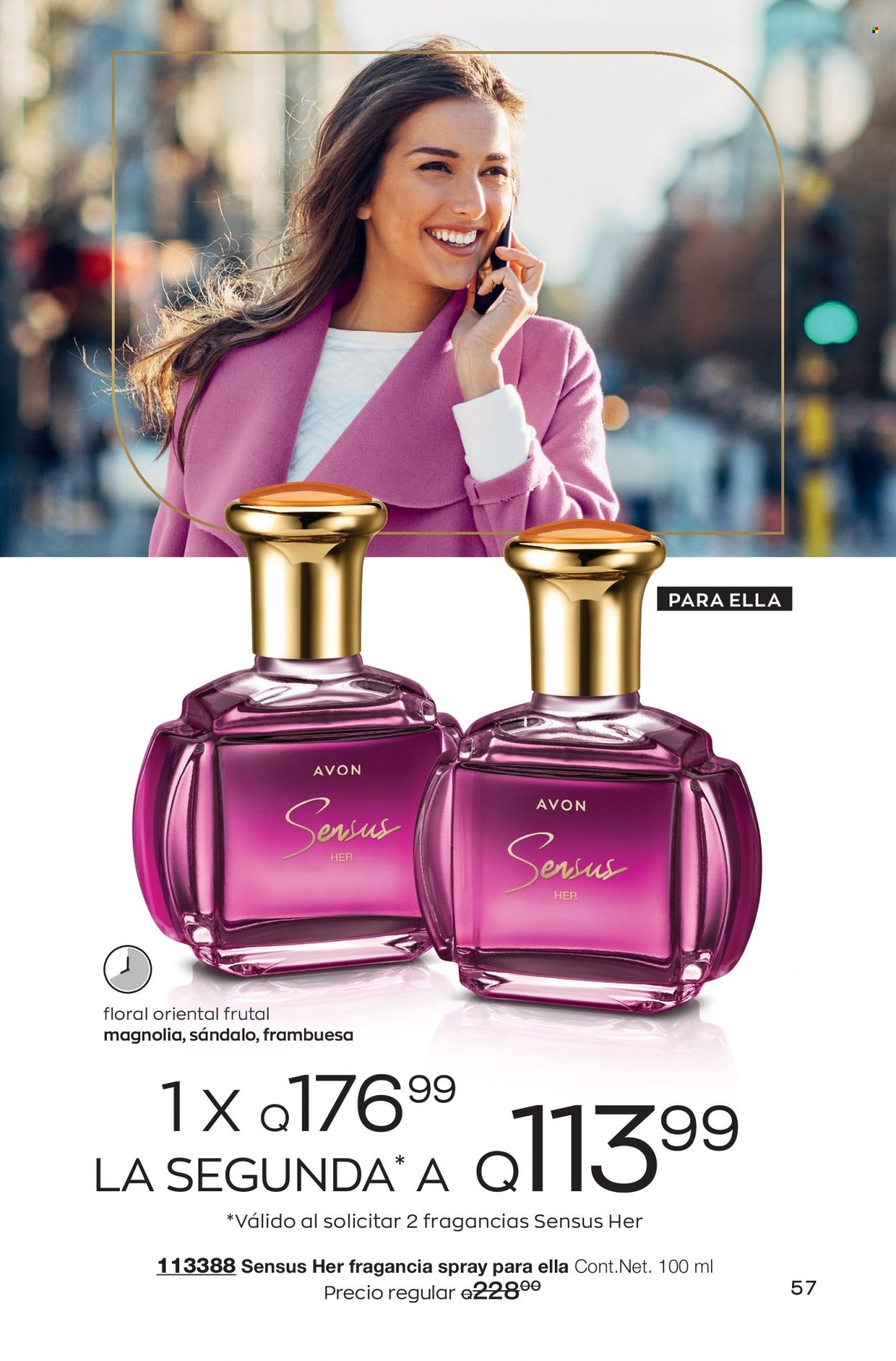 Catálogo Avon. Página 57