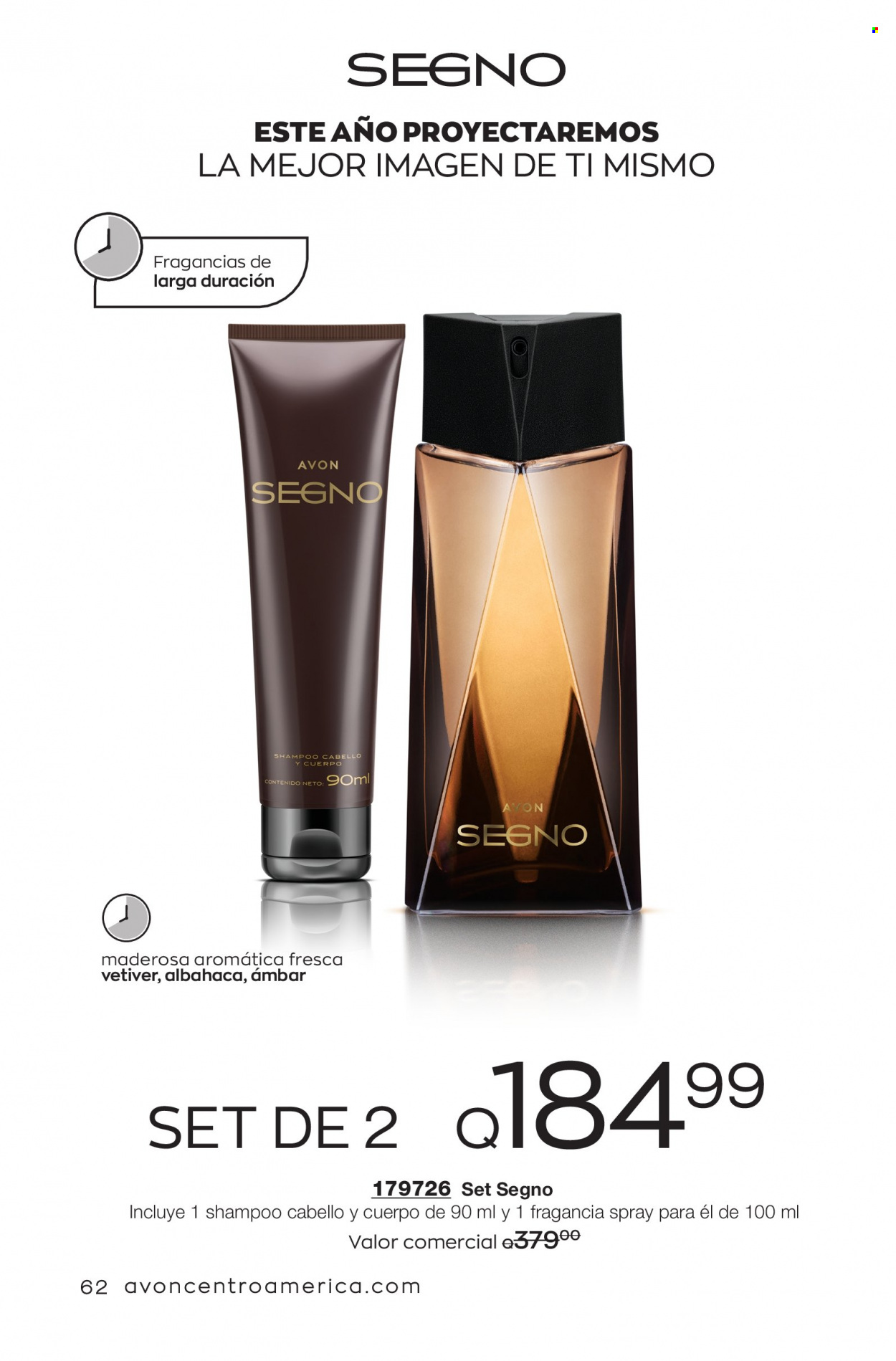Catálogo Avon. Página 62