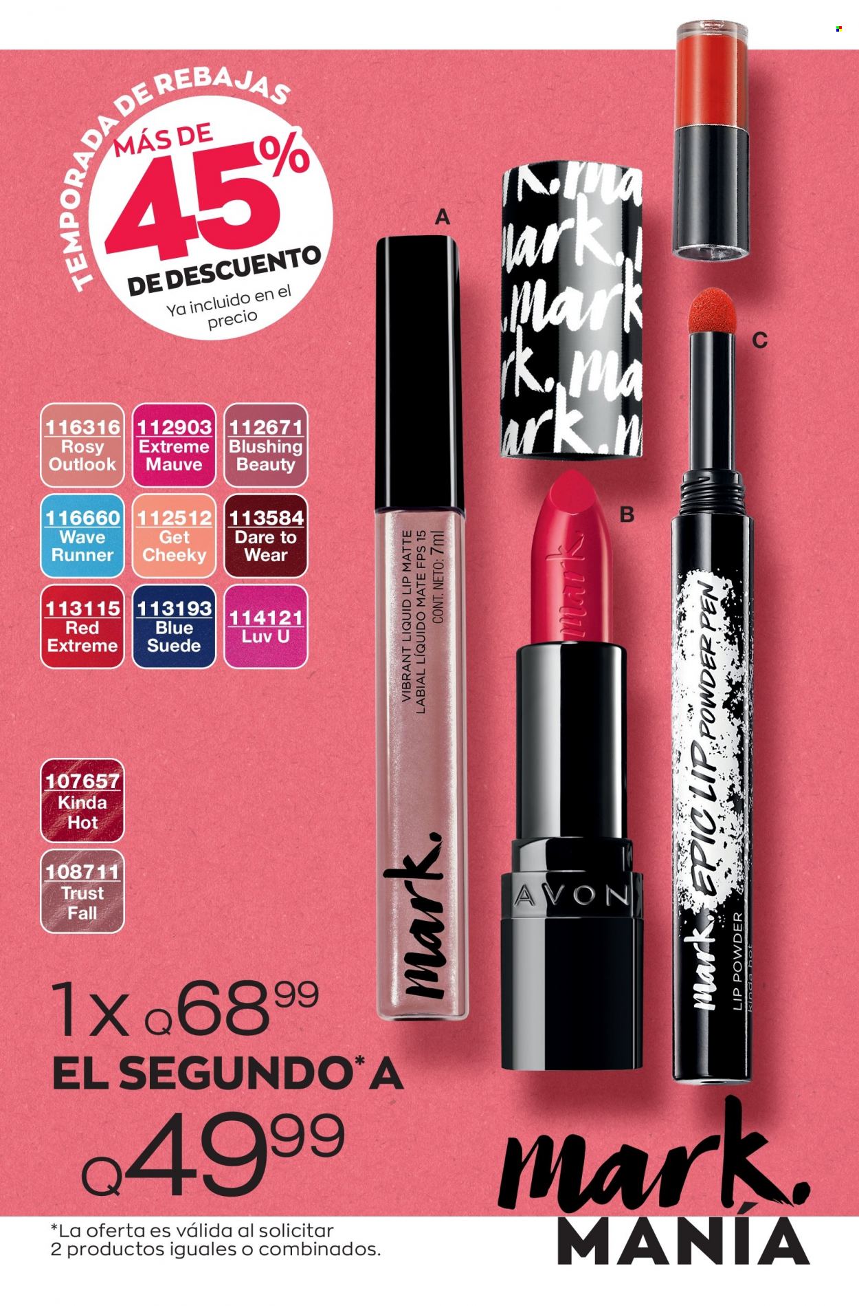 Catálogo Avon. Página 75
