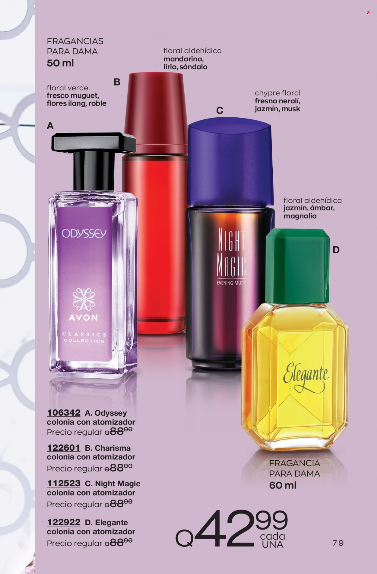 Catálogo Avon. Página 79