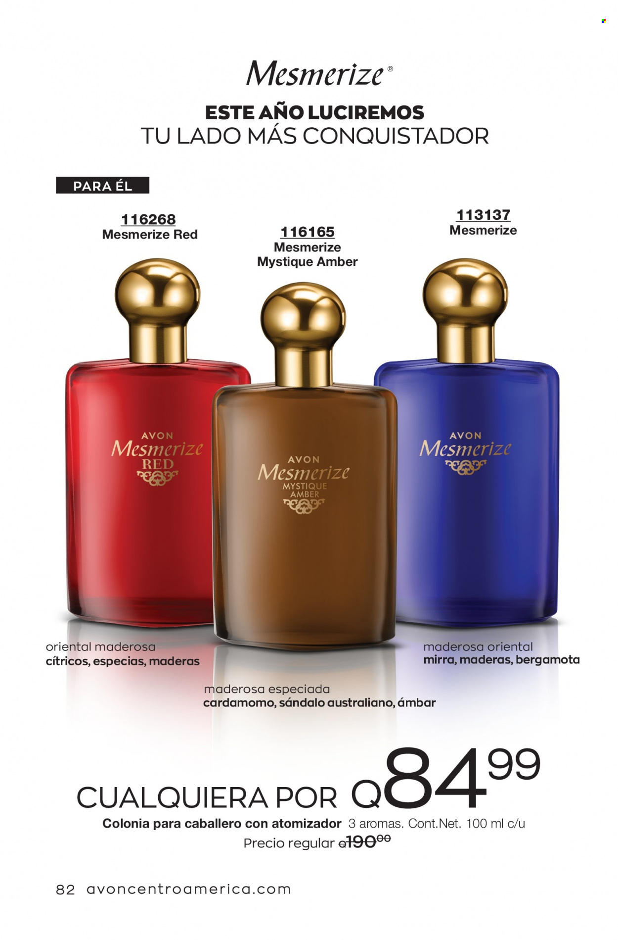 Catálogo Avon. Página 82