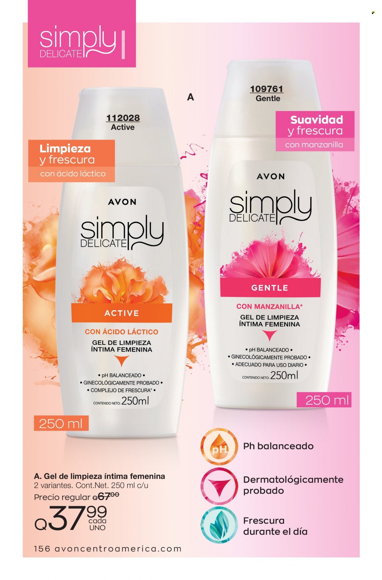 Catálogo Avon. Página 156