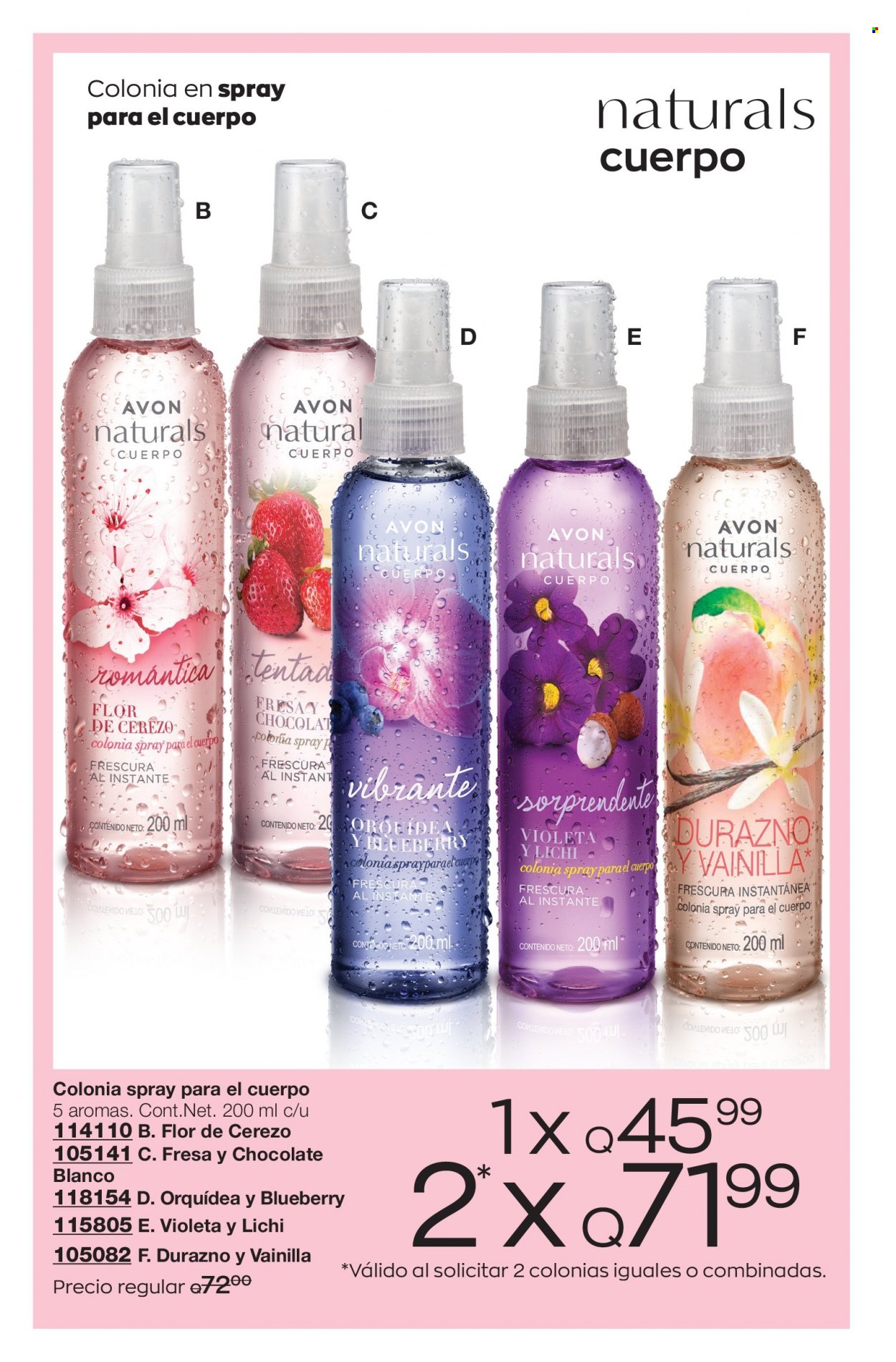 Catálogo Avon. Página 159
