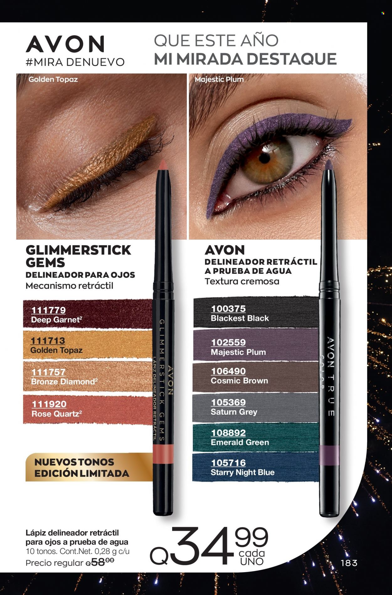 Catálogo Avon. Página 183