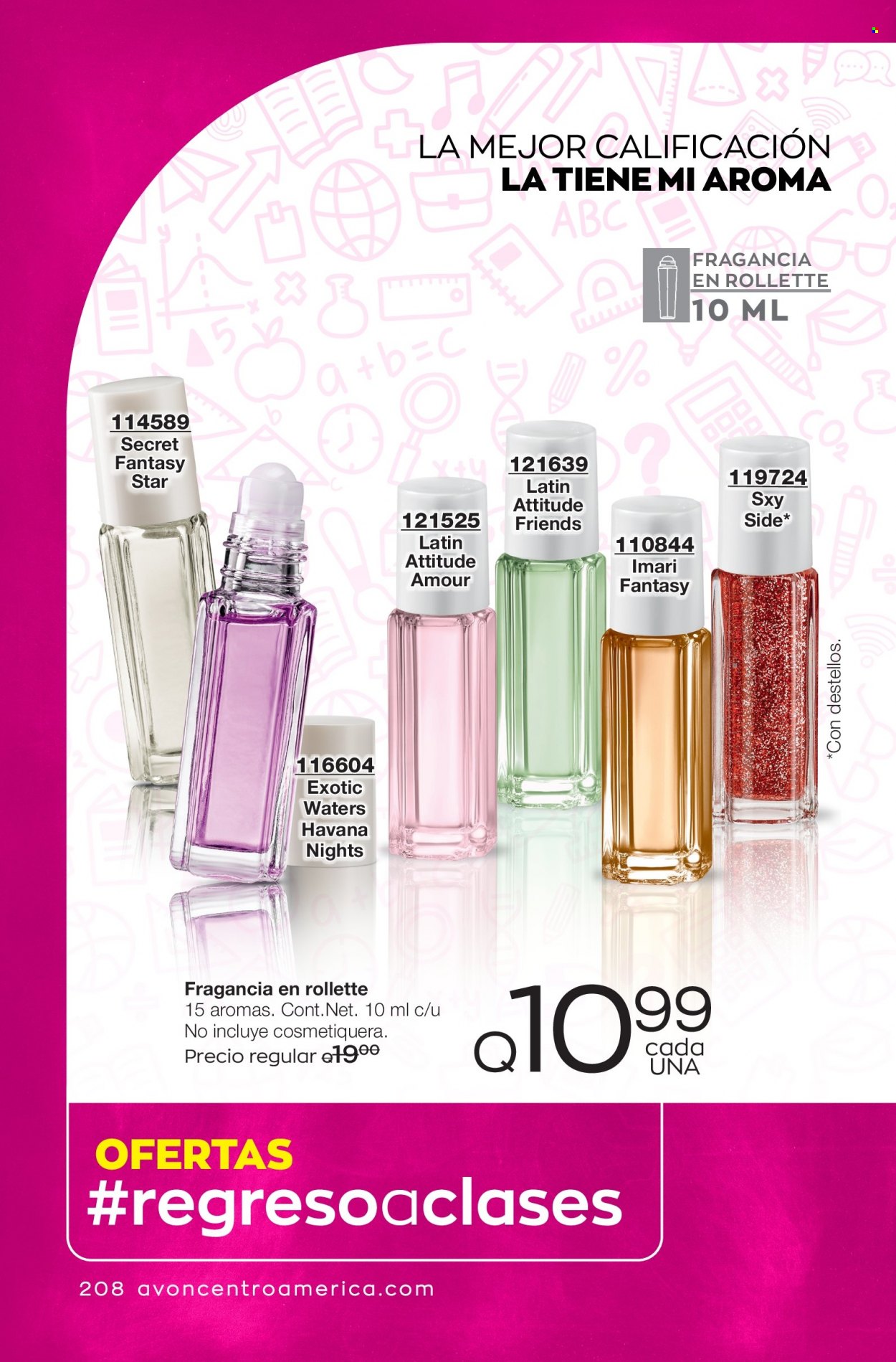 Catálogo Avon. Página 208