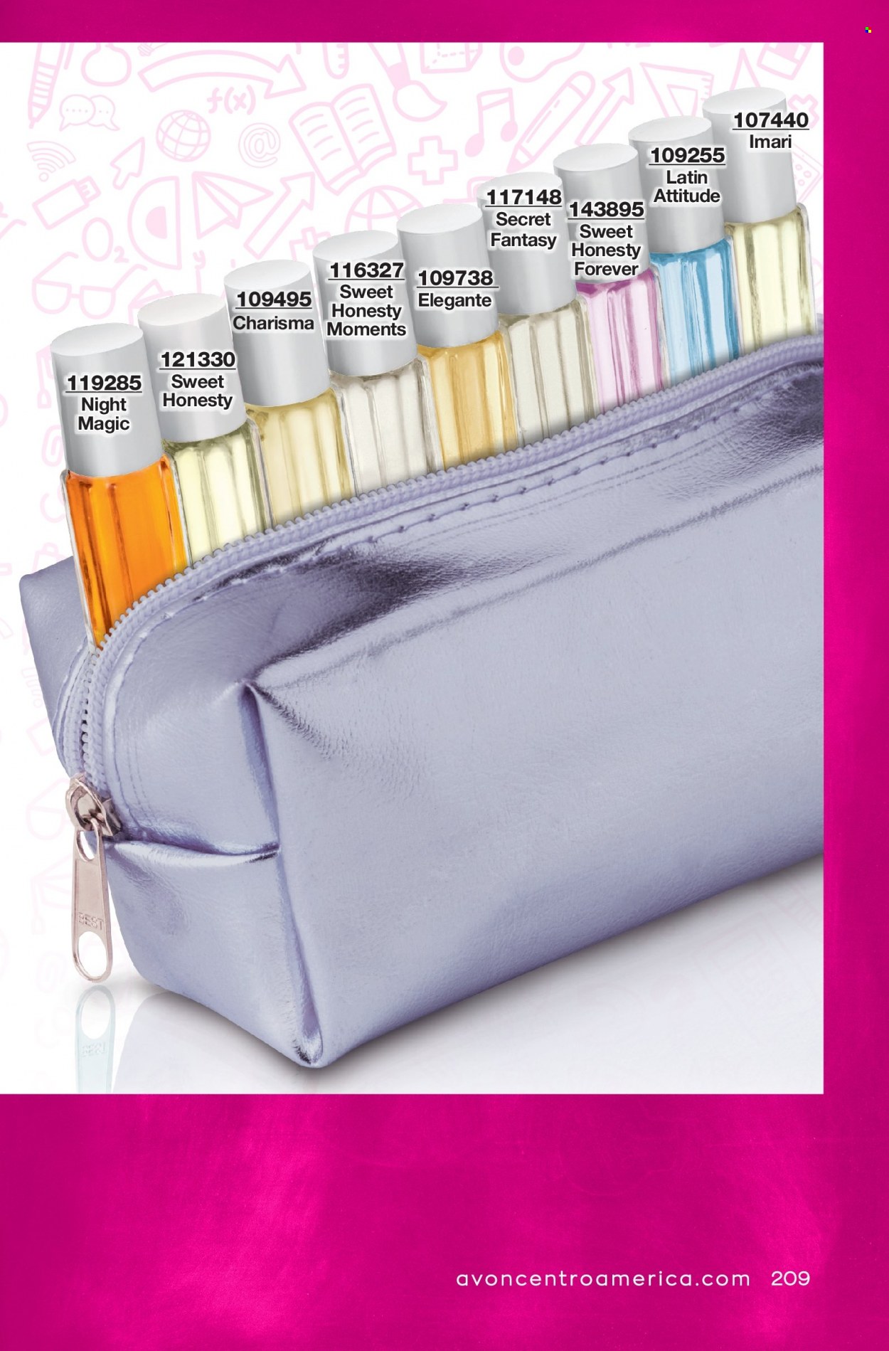 Catálogo Avon. Página 209