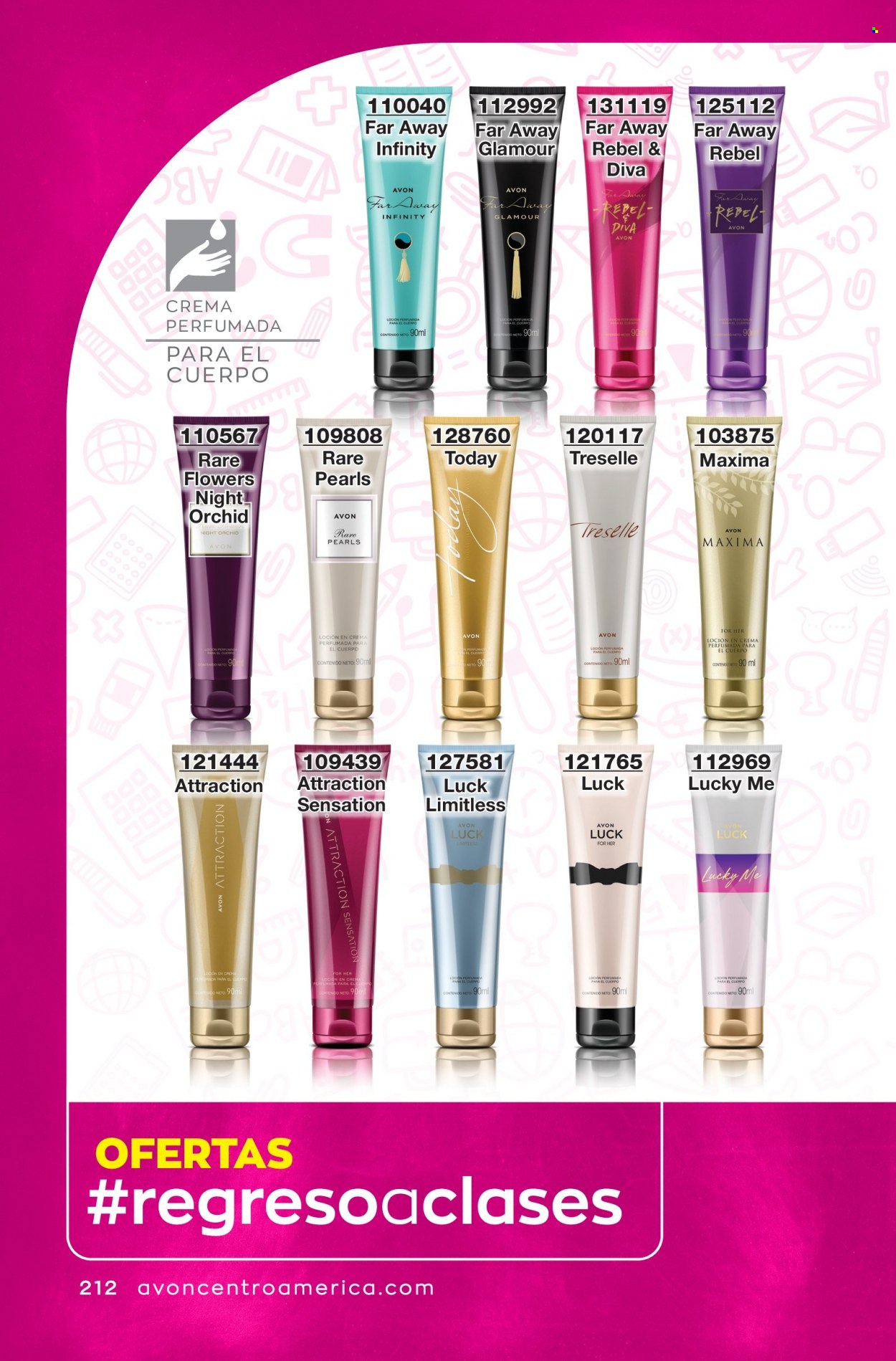 Catálogo Avon. Página 212