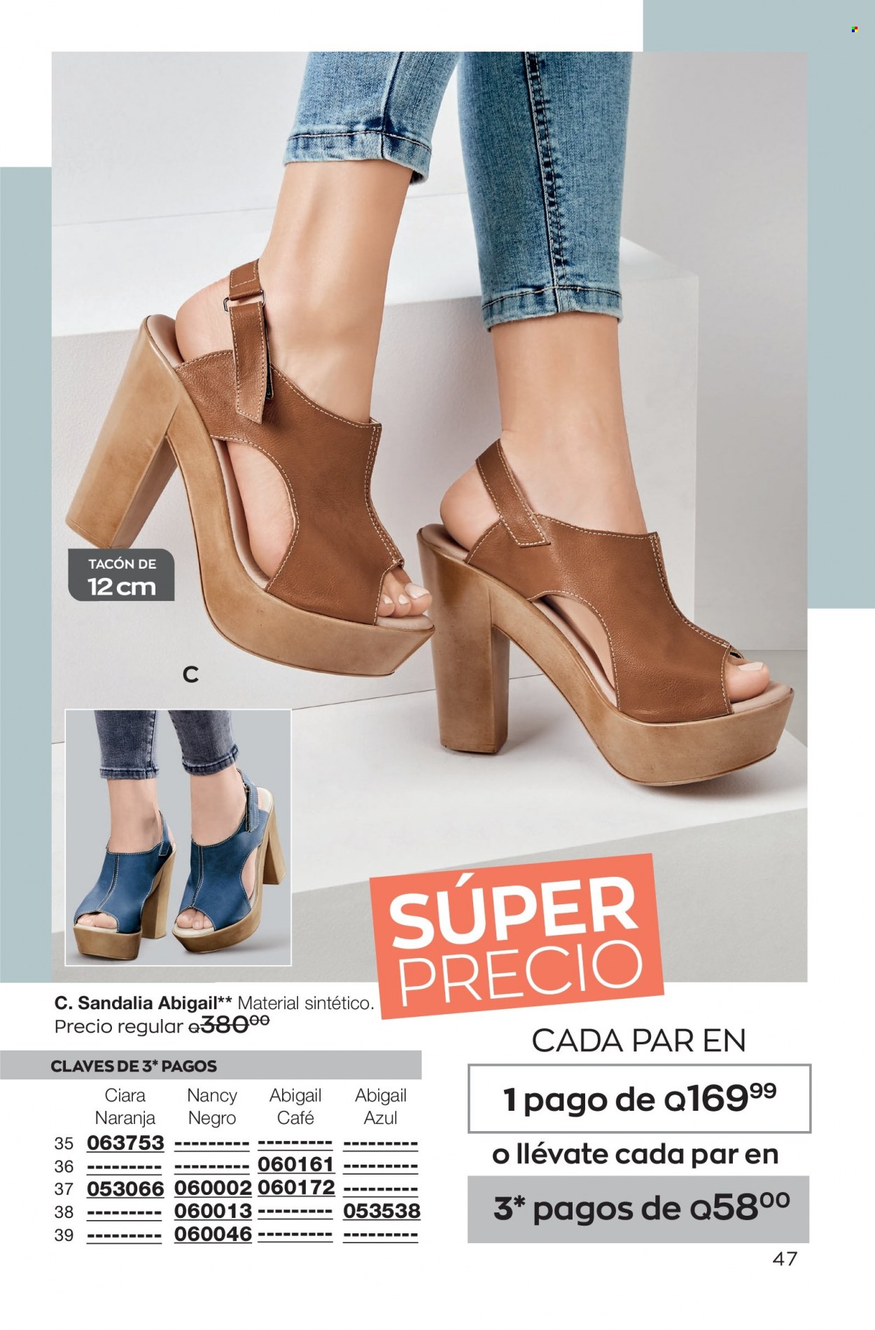Catálogo Avon. Página 47