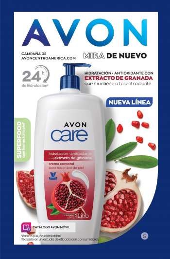 Folleto actual Avon.