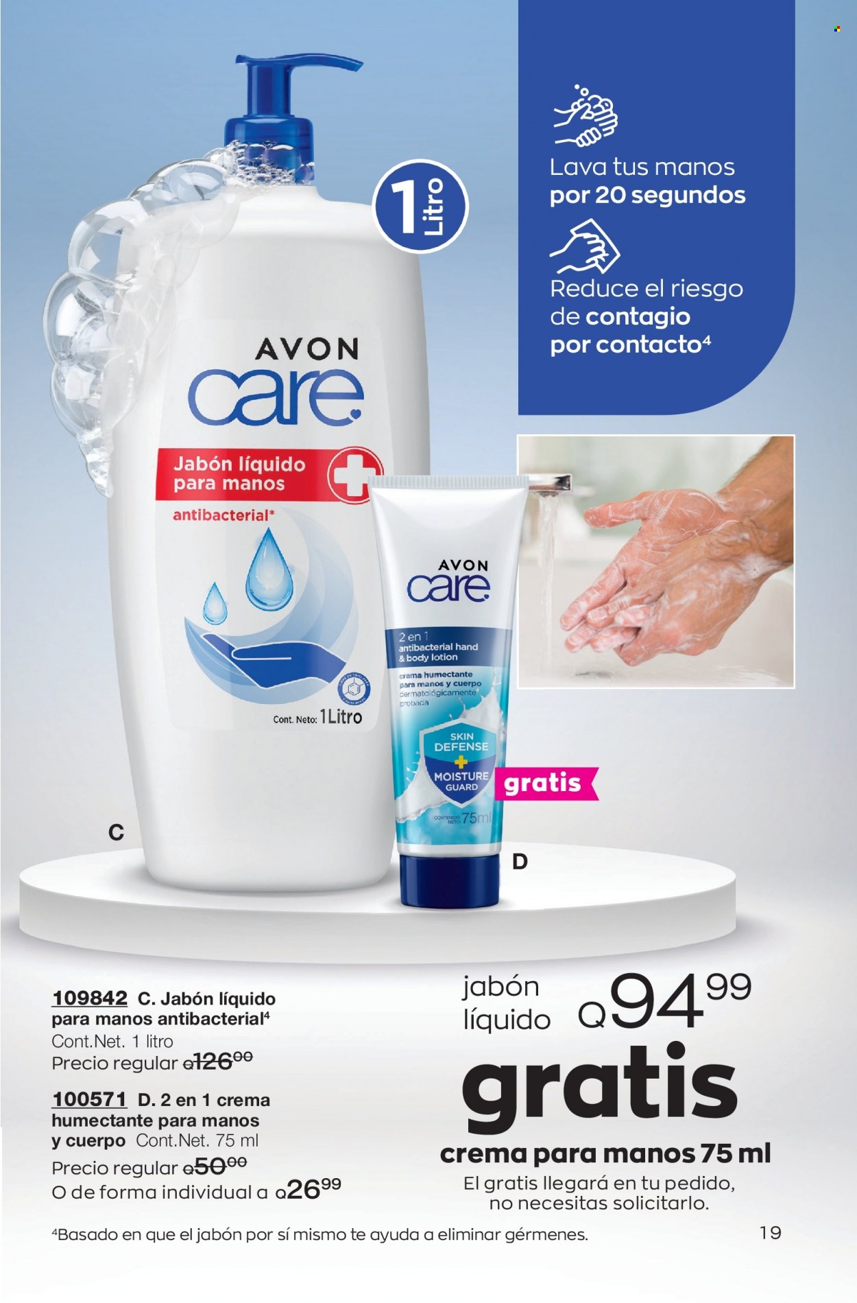 Catálogo Avon. Página 19