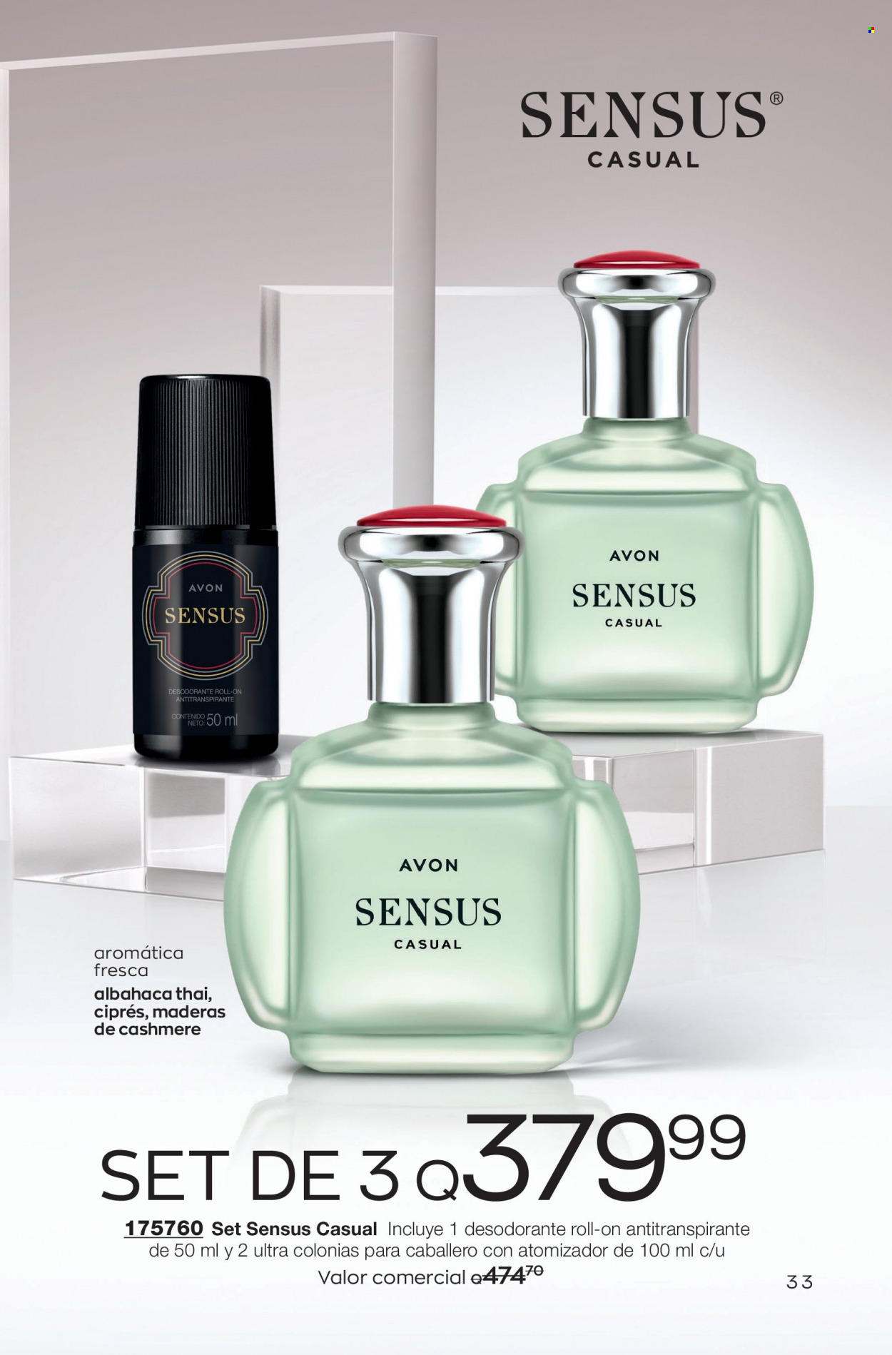 Catálogo Avon. Página 33
