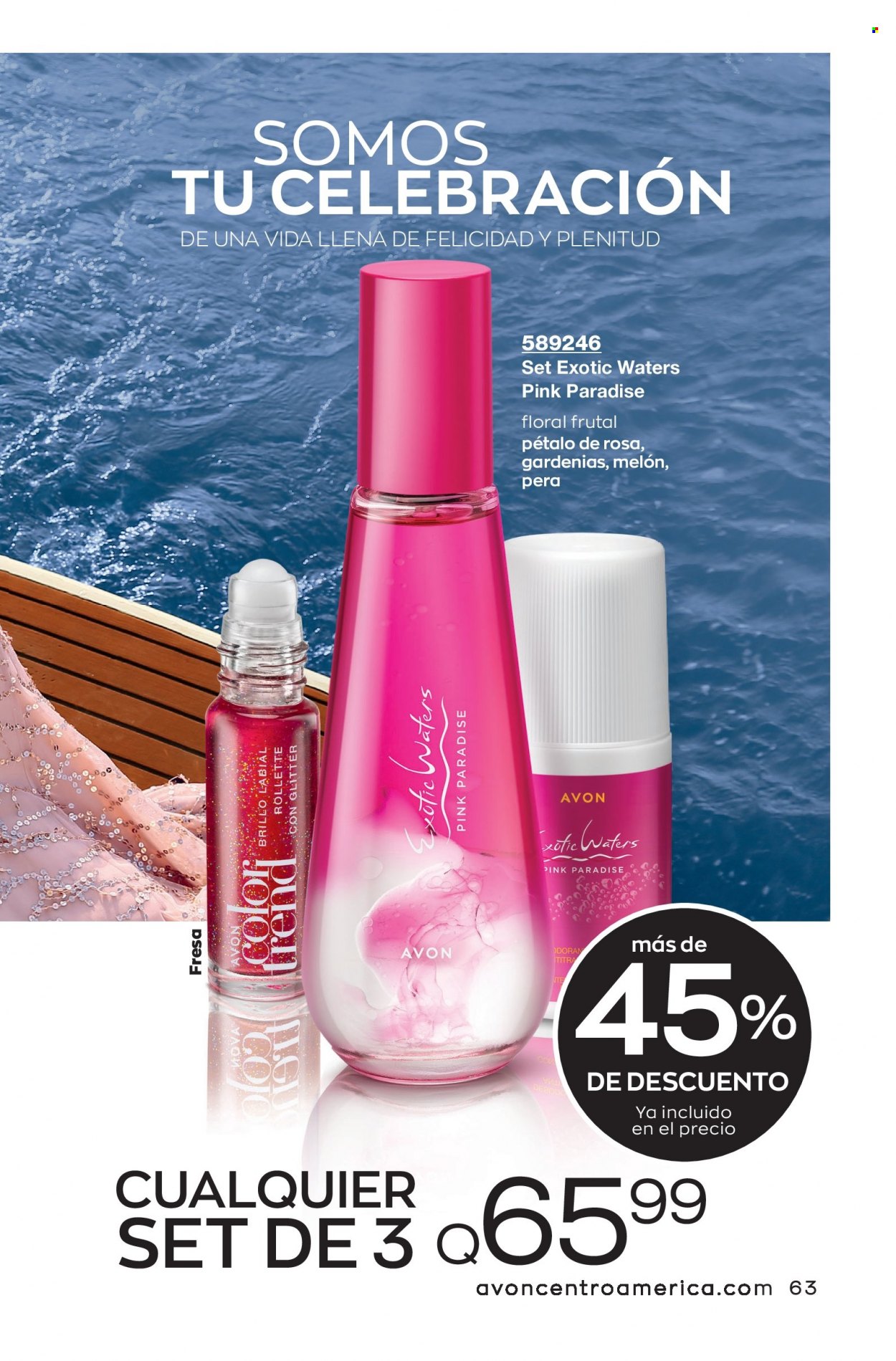 Catálogo Avon. Página 63