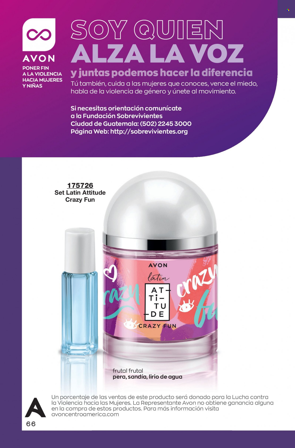 Catálogo Avon. Página 66