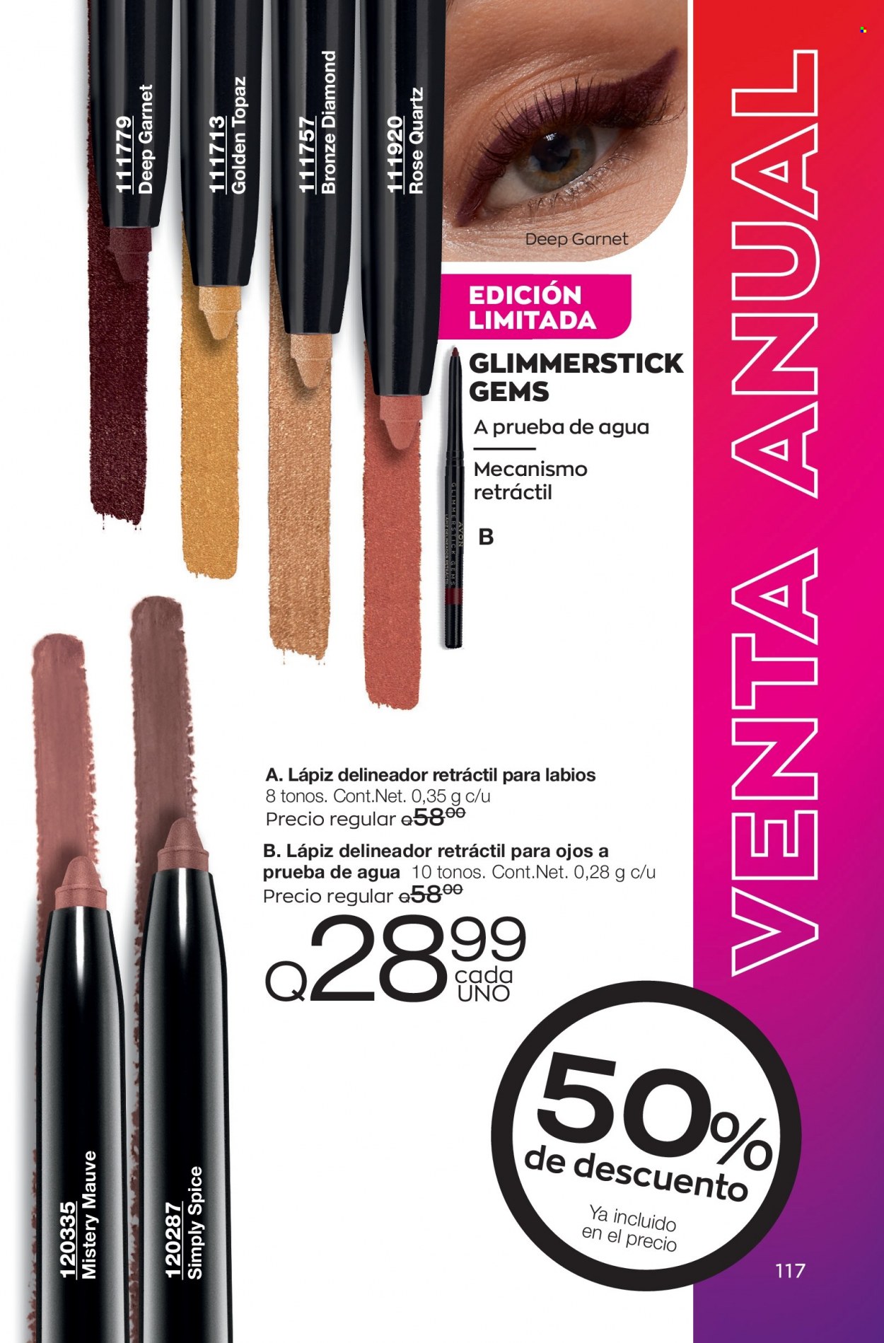 Catálogo Avon. Página 117