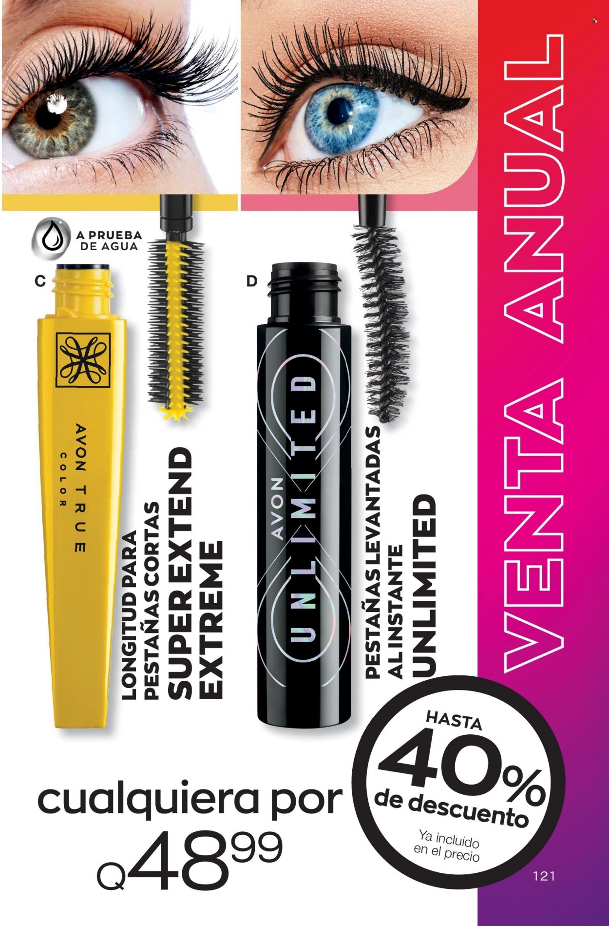 Catálogo Avon. Página 121