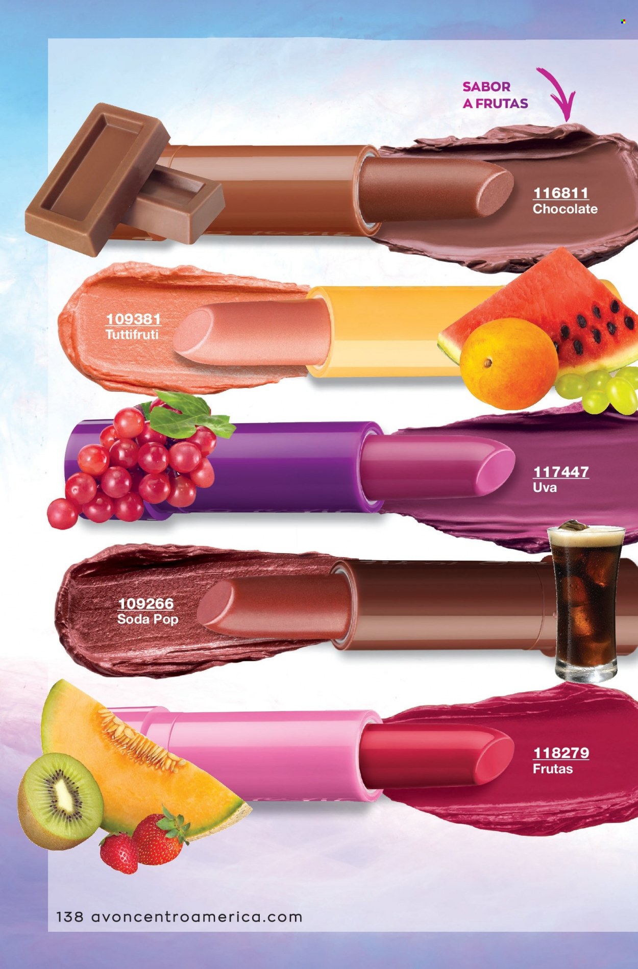 Catálogo Avon. Página 138