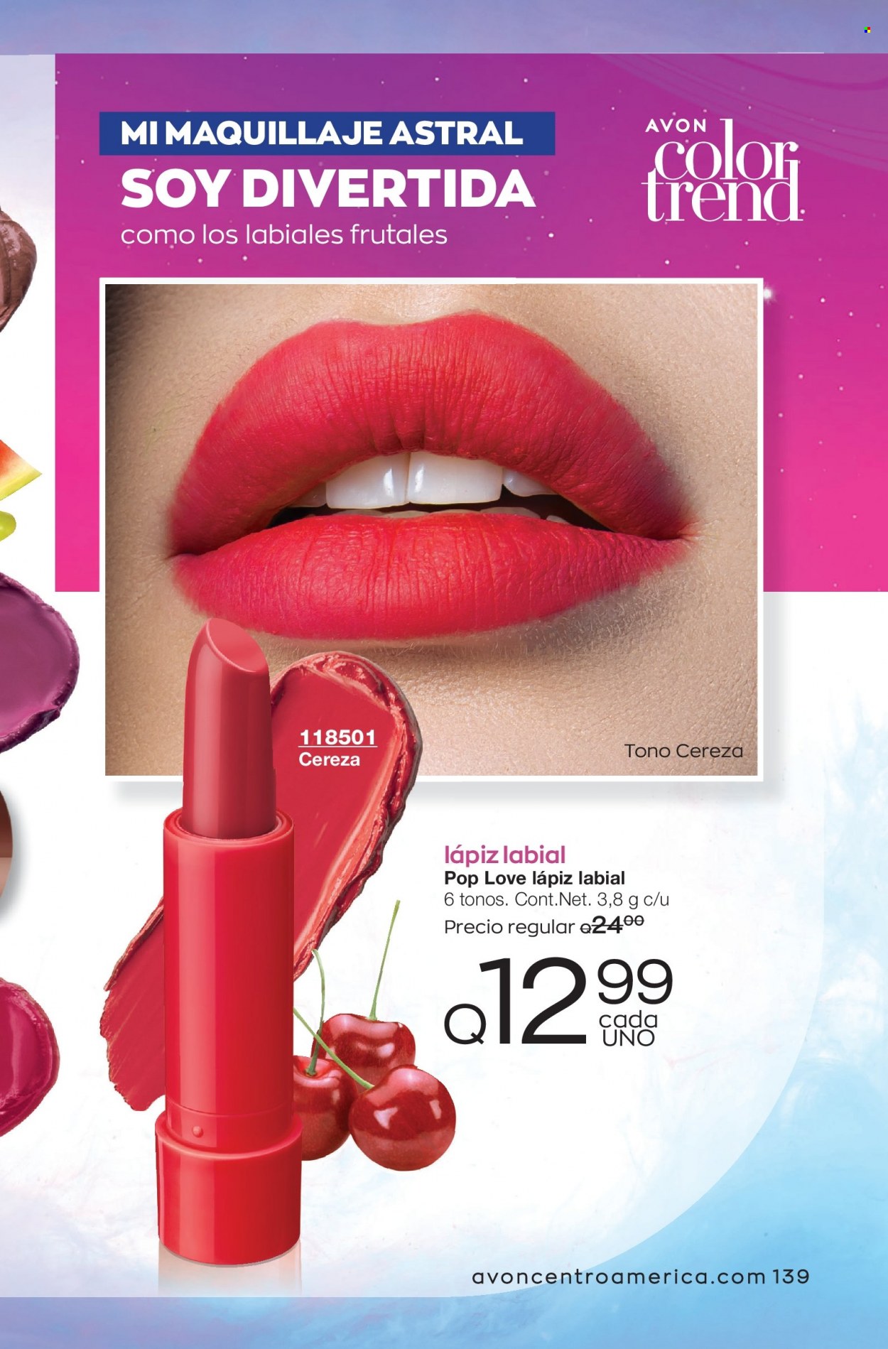Catálogo Avon. Página 139