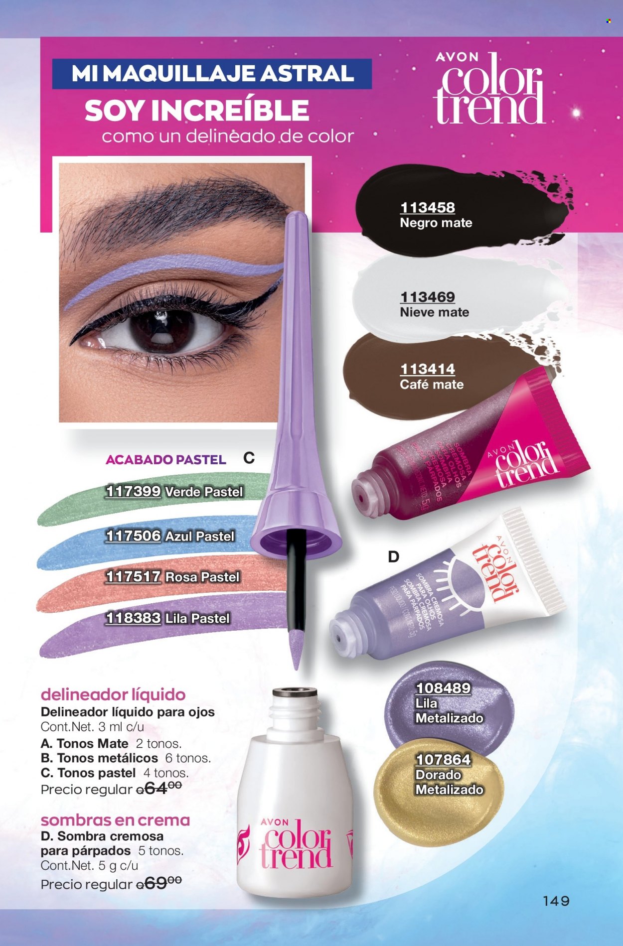 Catálogo Avon. Página 149