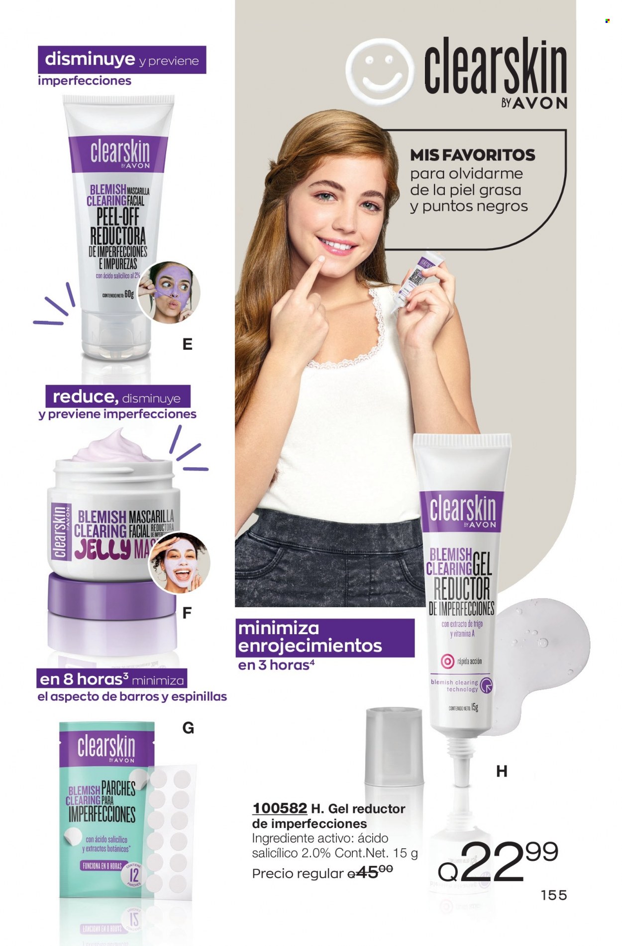 Catálogo Avon. Página 155