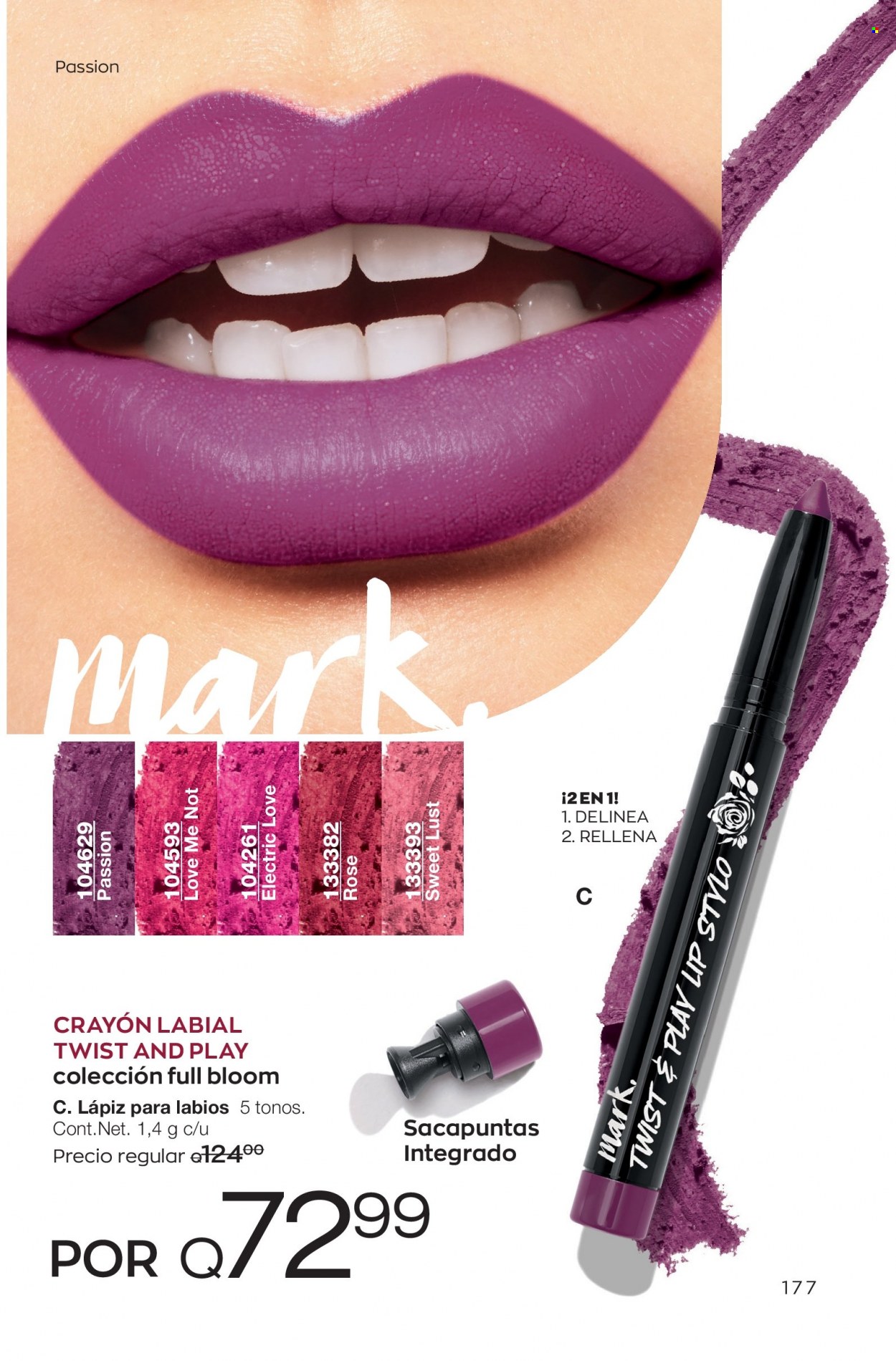 Catálogo Avon. Página 177