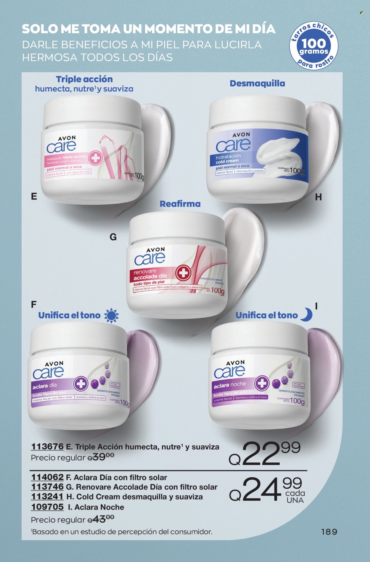 Catálogo Avon. Página 189