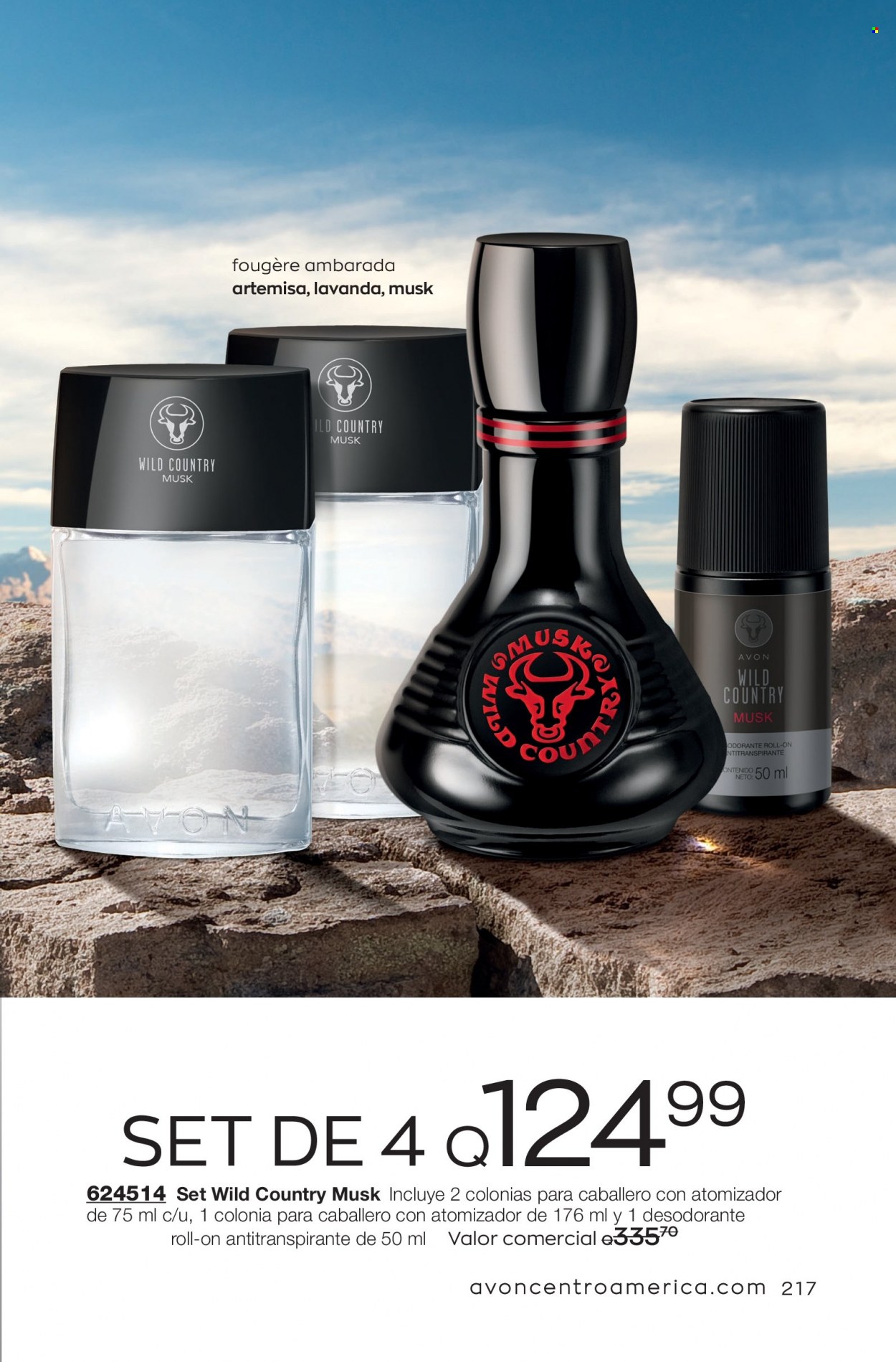 Catálogo Avon. Página 217