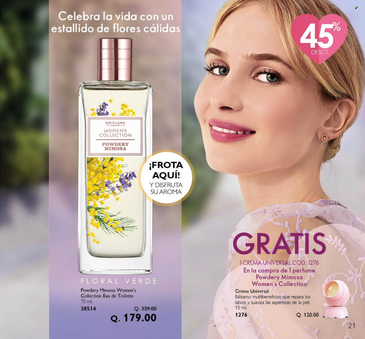 Catálogo Oriflame. Página 21