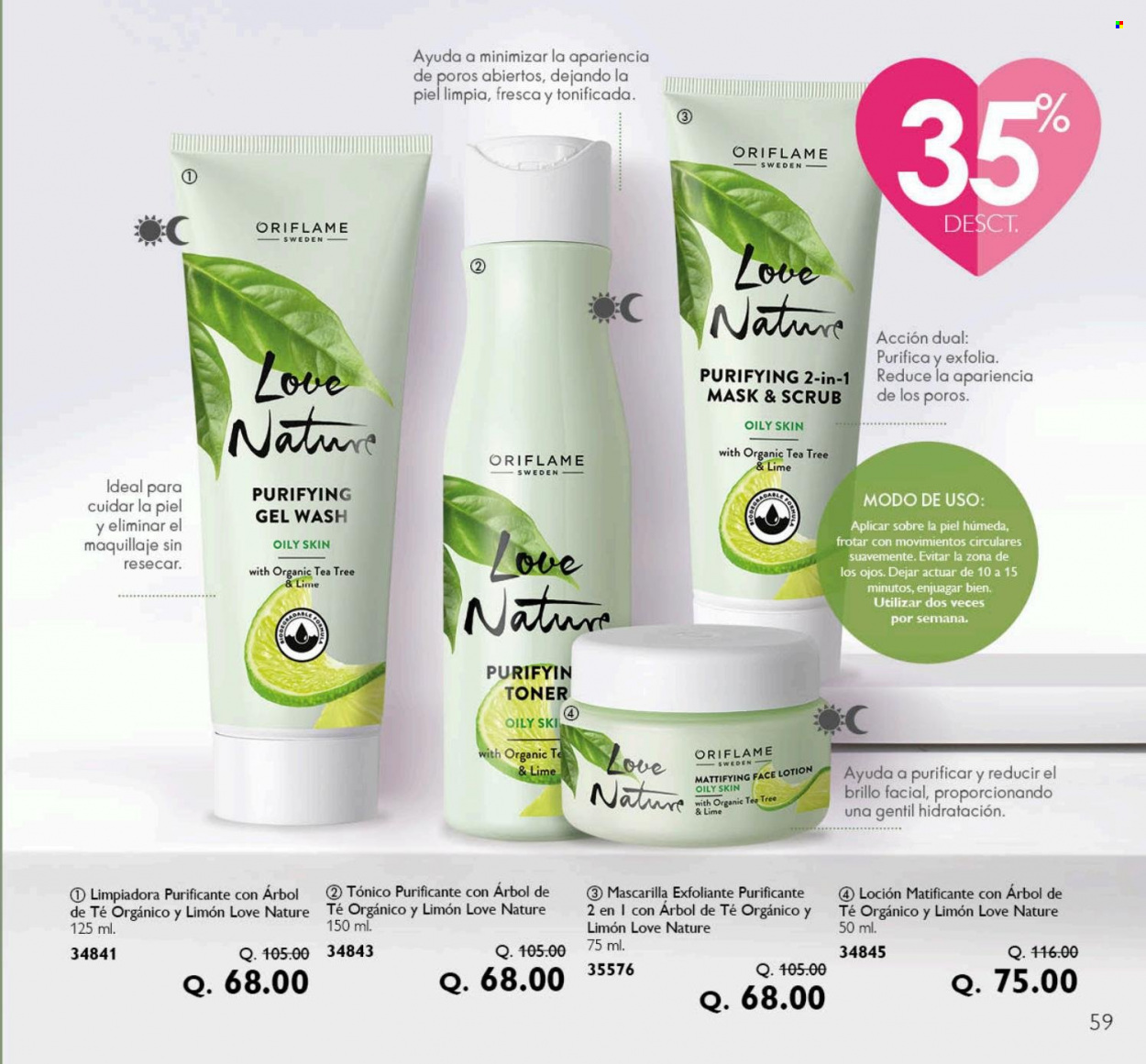 Catálogo Oriflame. Página 59