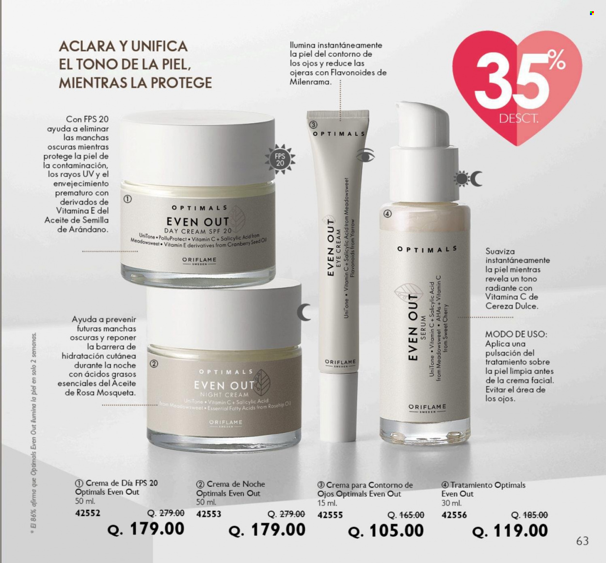 Catálogo Oriflame. Página 63