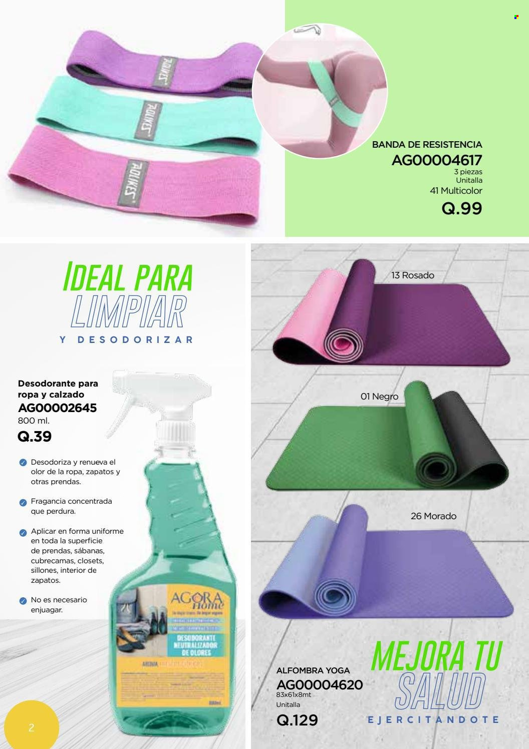 Catálogo Agora. Página 2