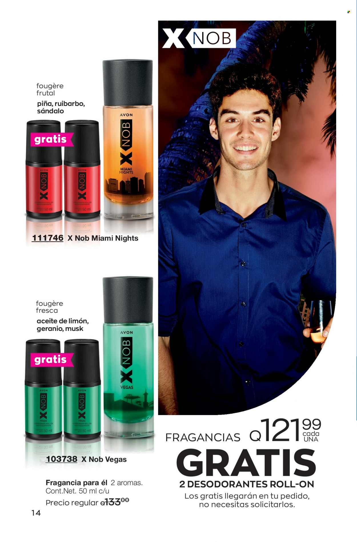 Catálogo Avon. Página 14