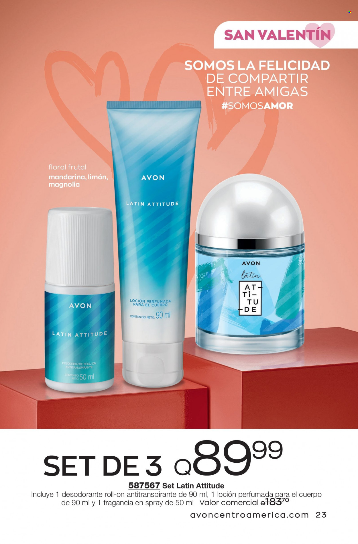 Catálogo Avon. Página 23