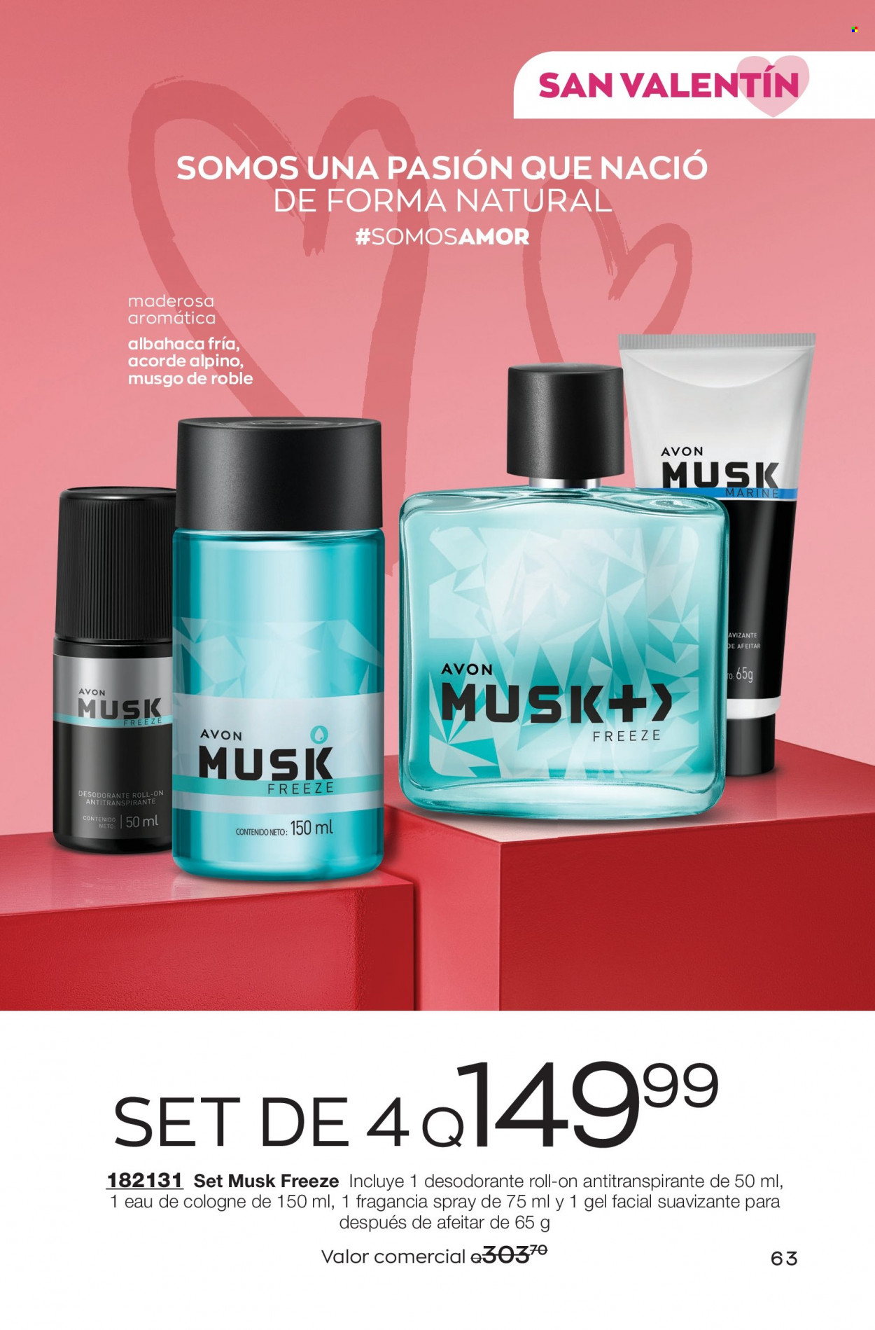 Catálogo Avon. Página 63